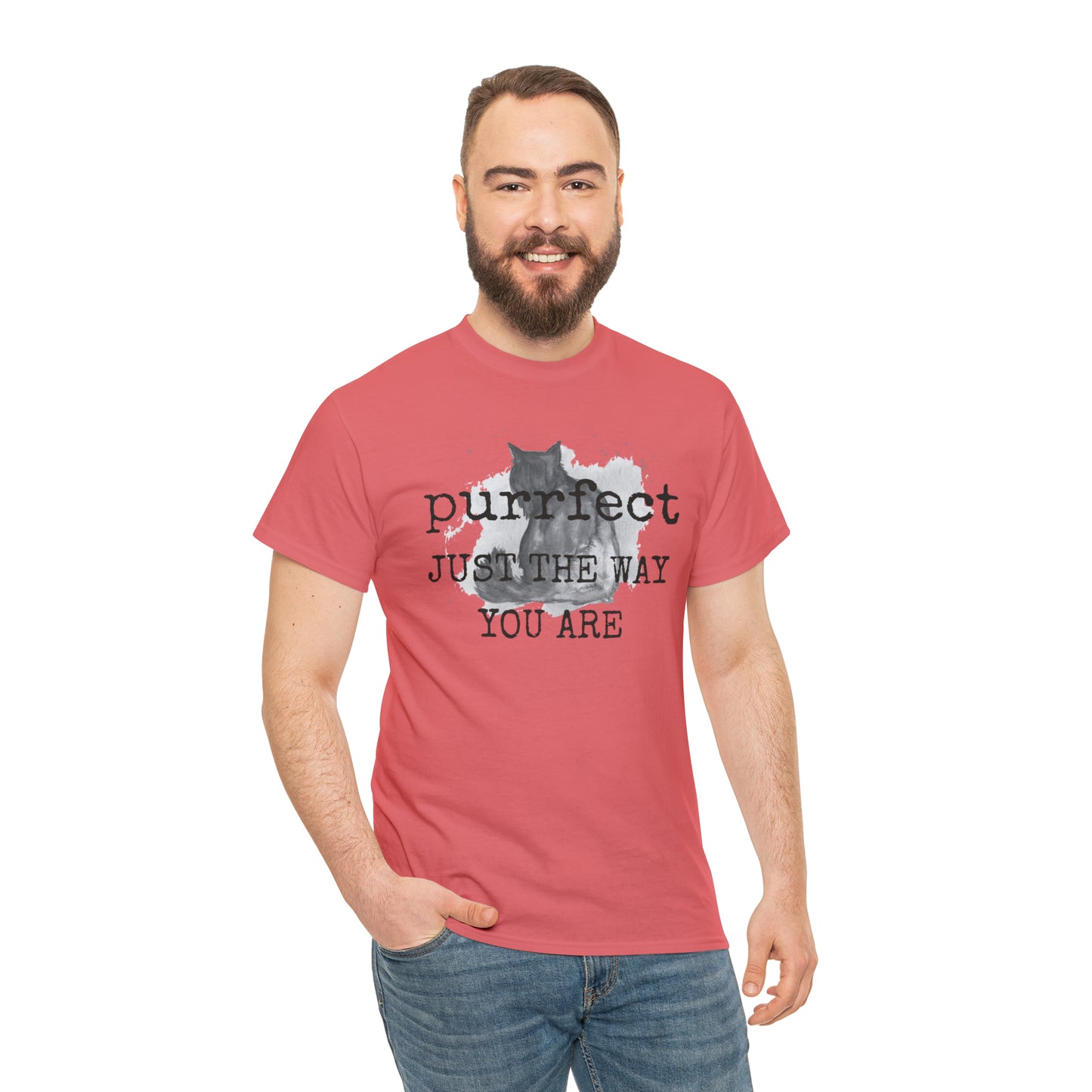 Purrfect Just the Way You Are Cat Tee