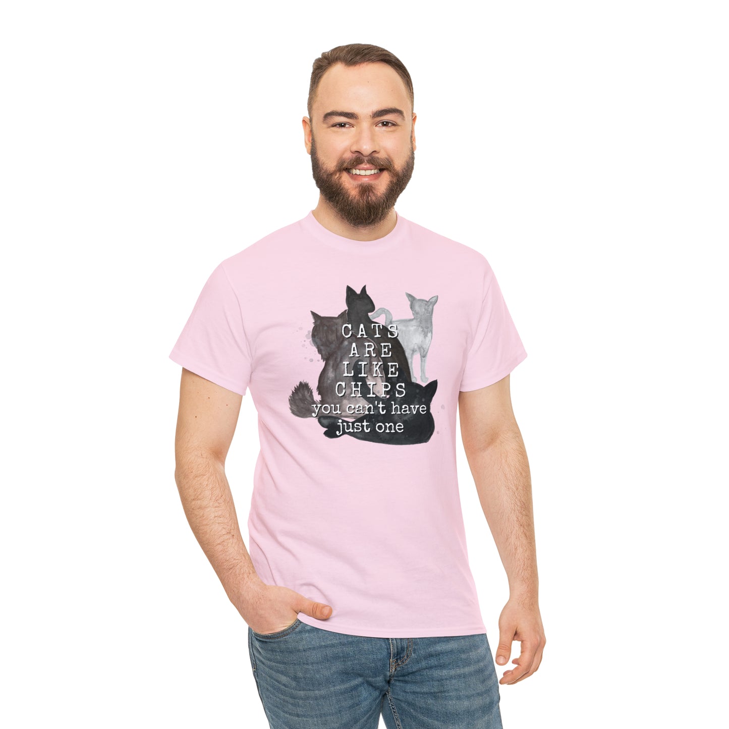 Cats Are Like Chips Tee