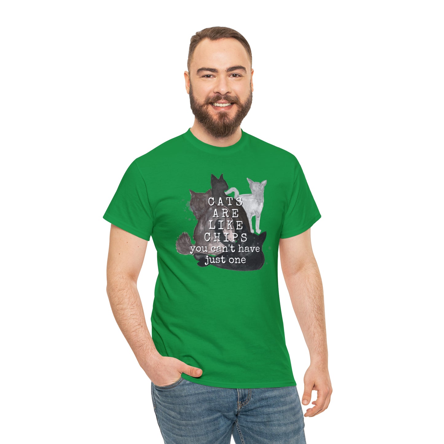 Cats Are Like Chips Tee
