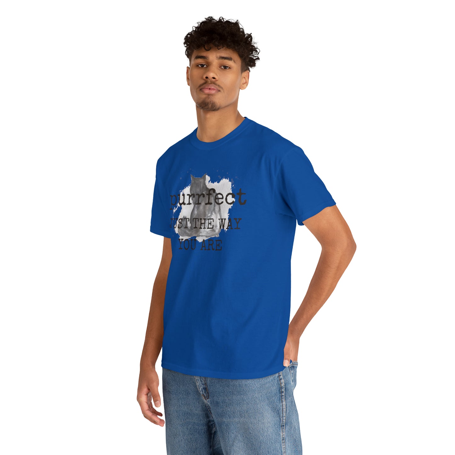 Purrfect Just the Way You Are Cat Tee