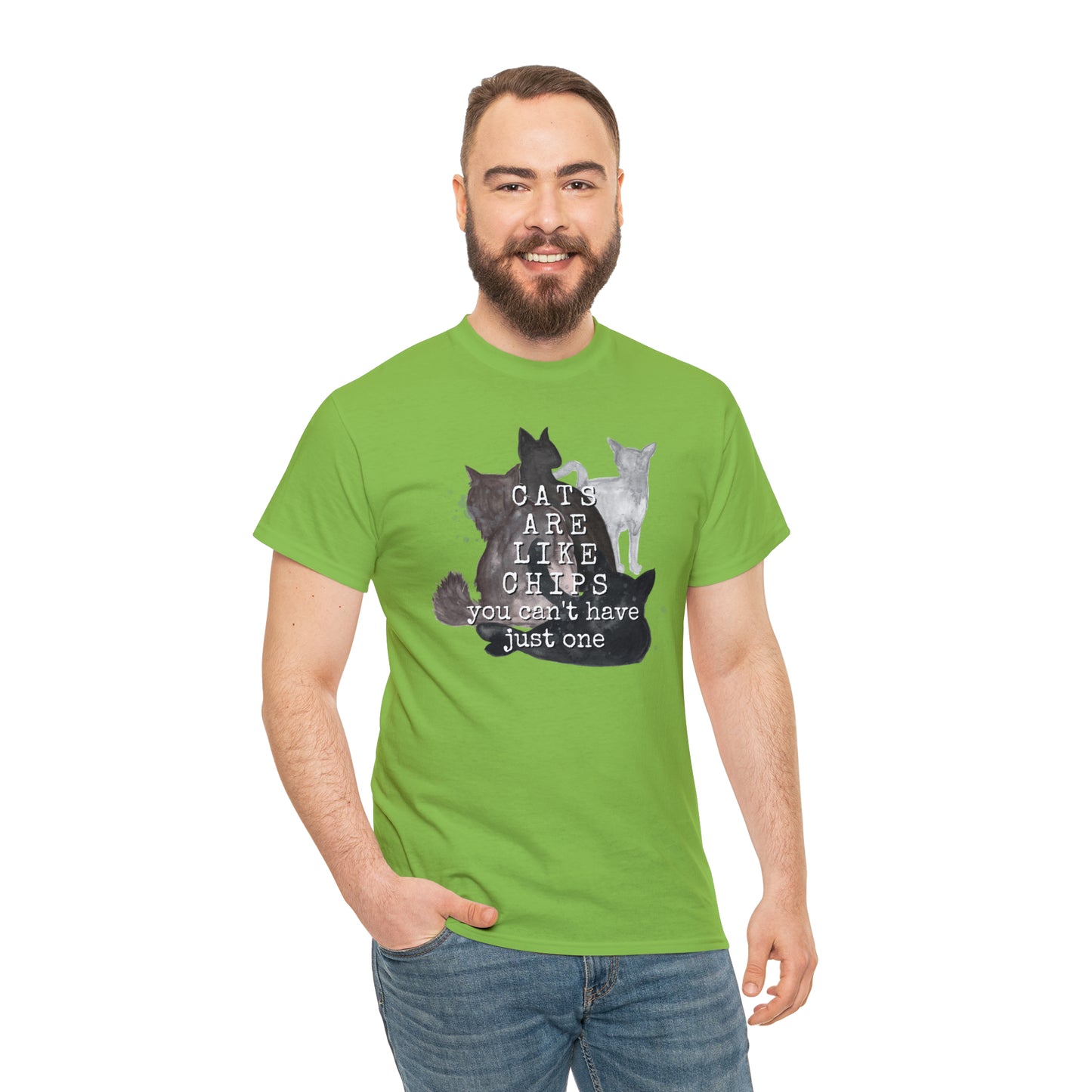 Cats Are Like Chips Tee