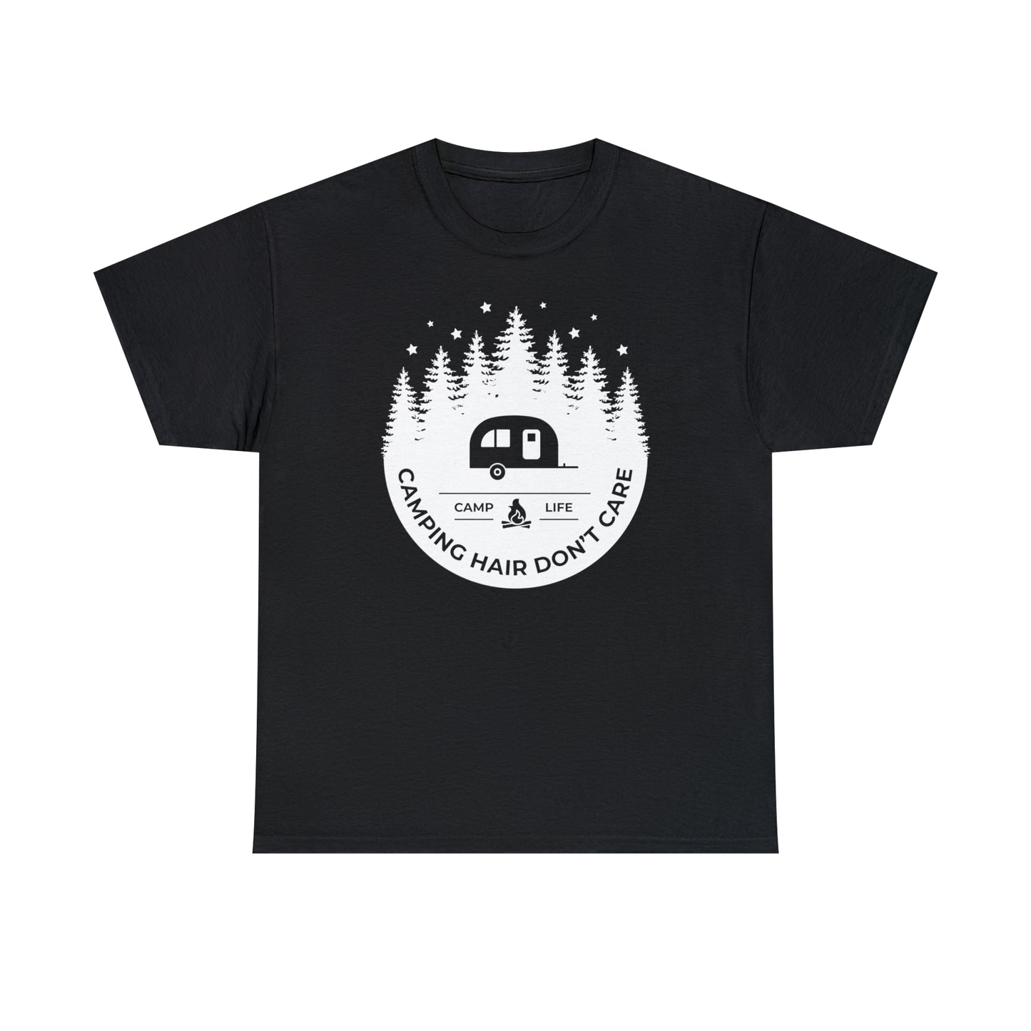 Camping Hair Don't Care Tee
