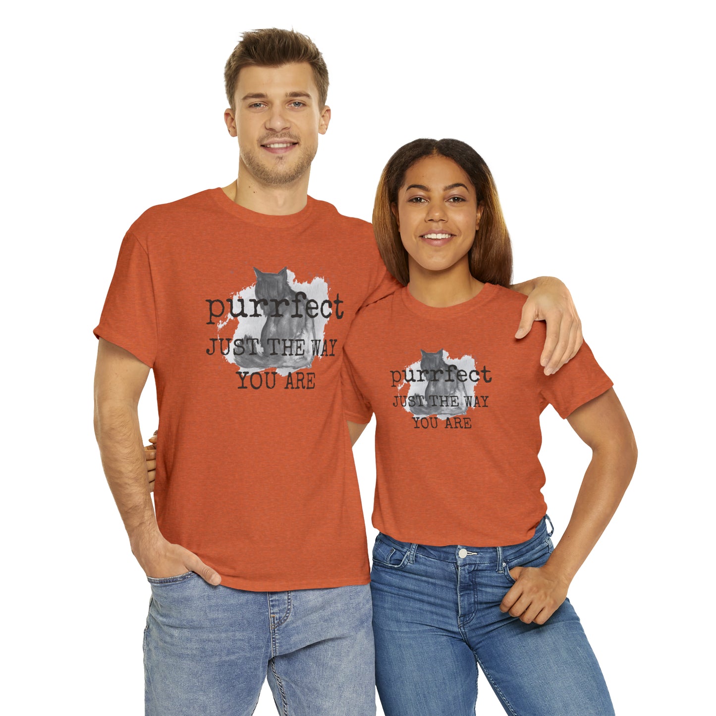 Purrfect Just the Way You Are Cat Tee