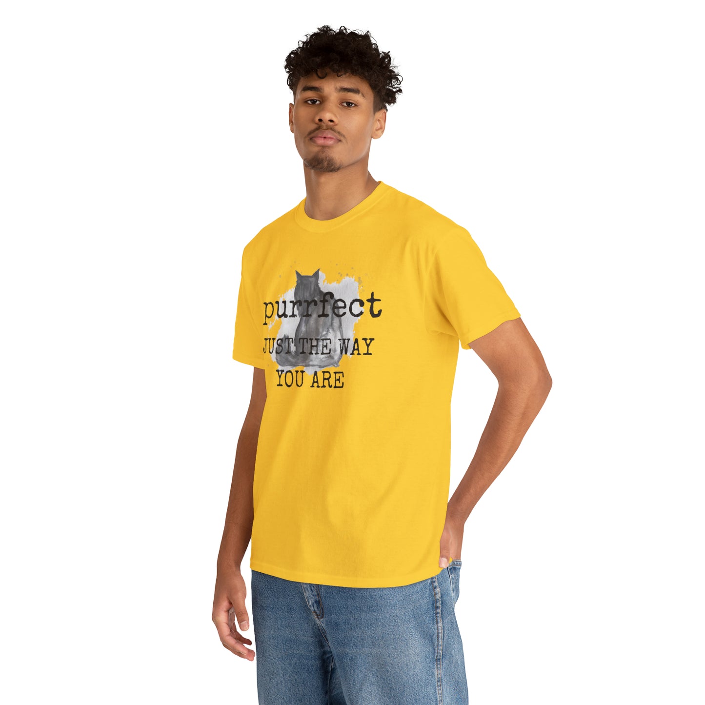 Purrfect Just the Way You Are Cat Tee