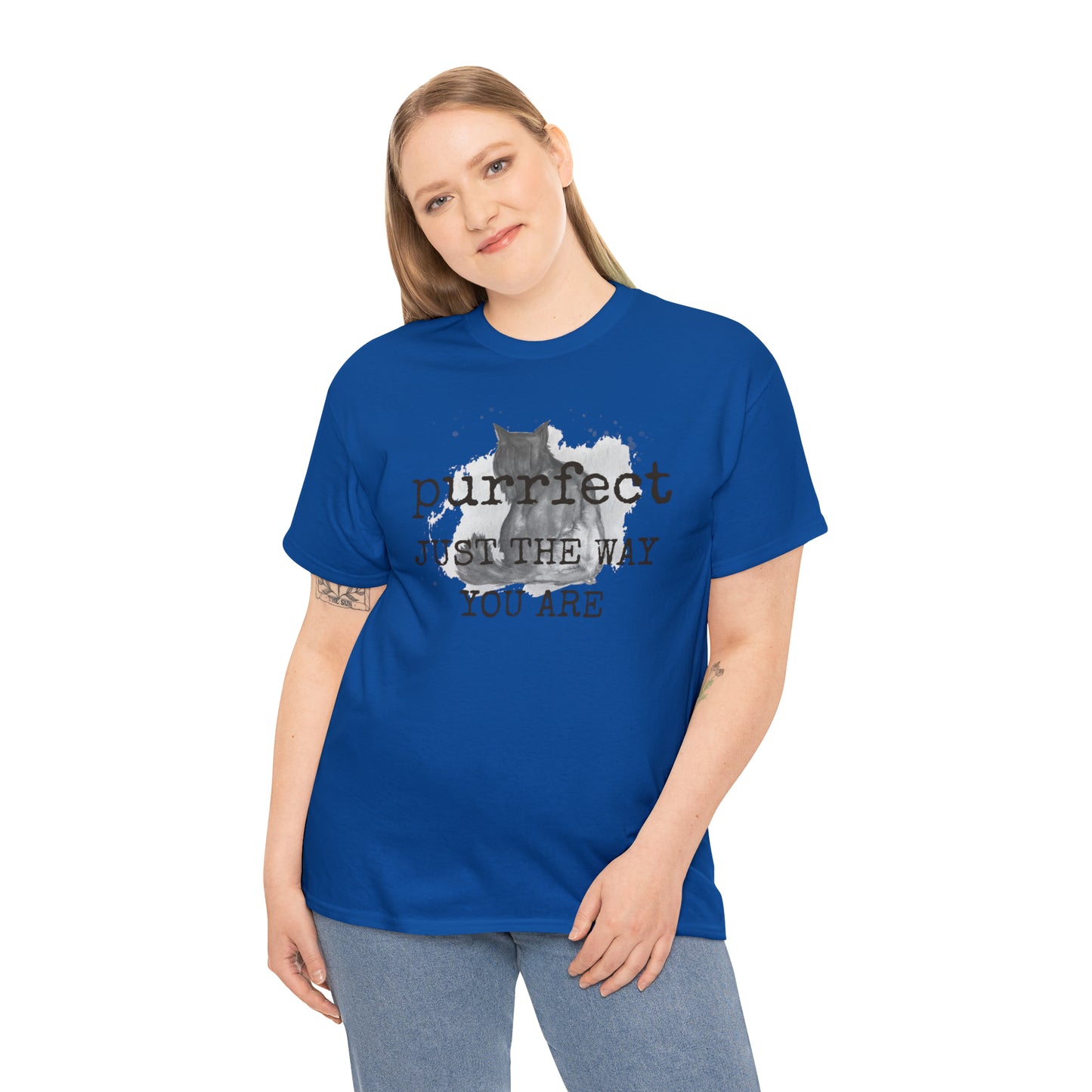 Purrfect Just the Way You Are Cat Tee