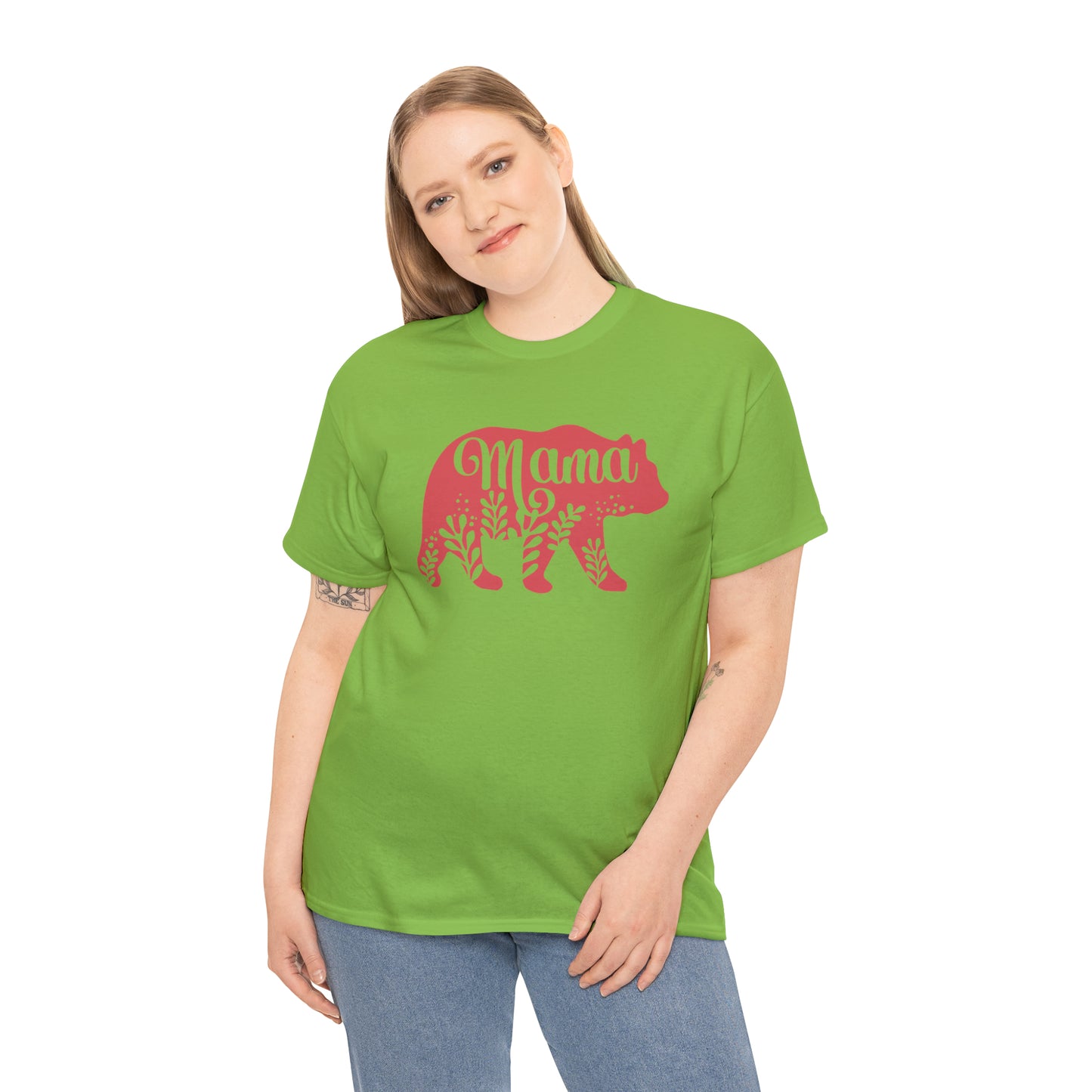 Mama Bear Greenery Tee