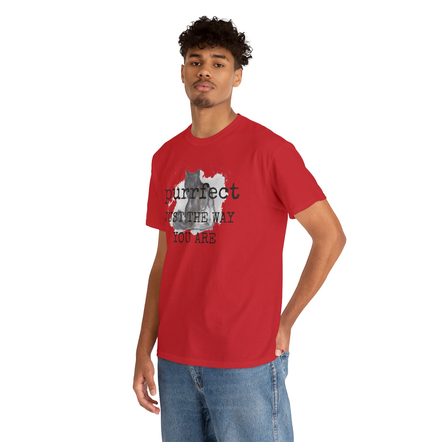 Purrfect Just the Way You Are Cat Tee