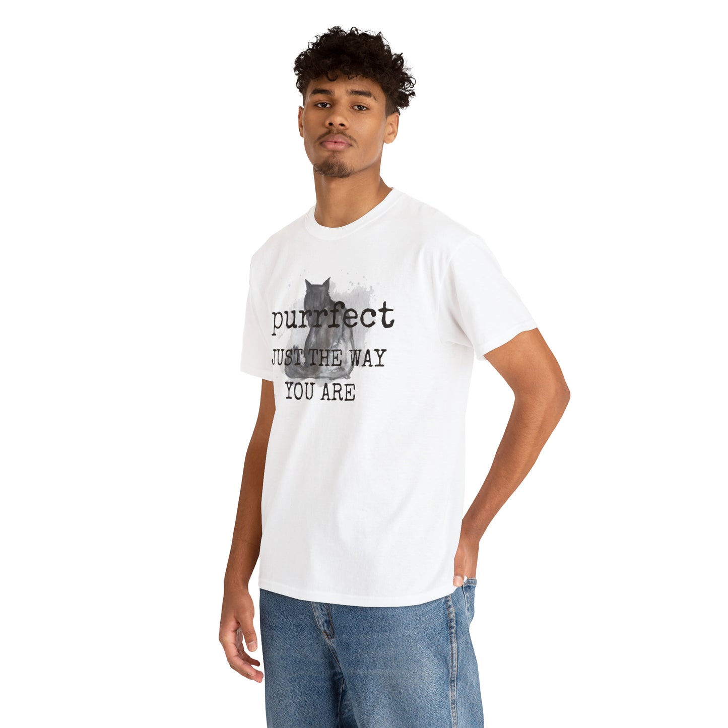 Purrfect Just the Way You Are Cat Tee