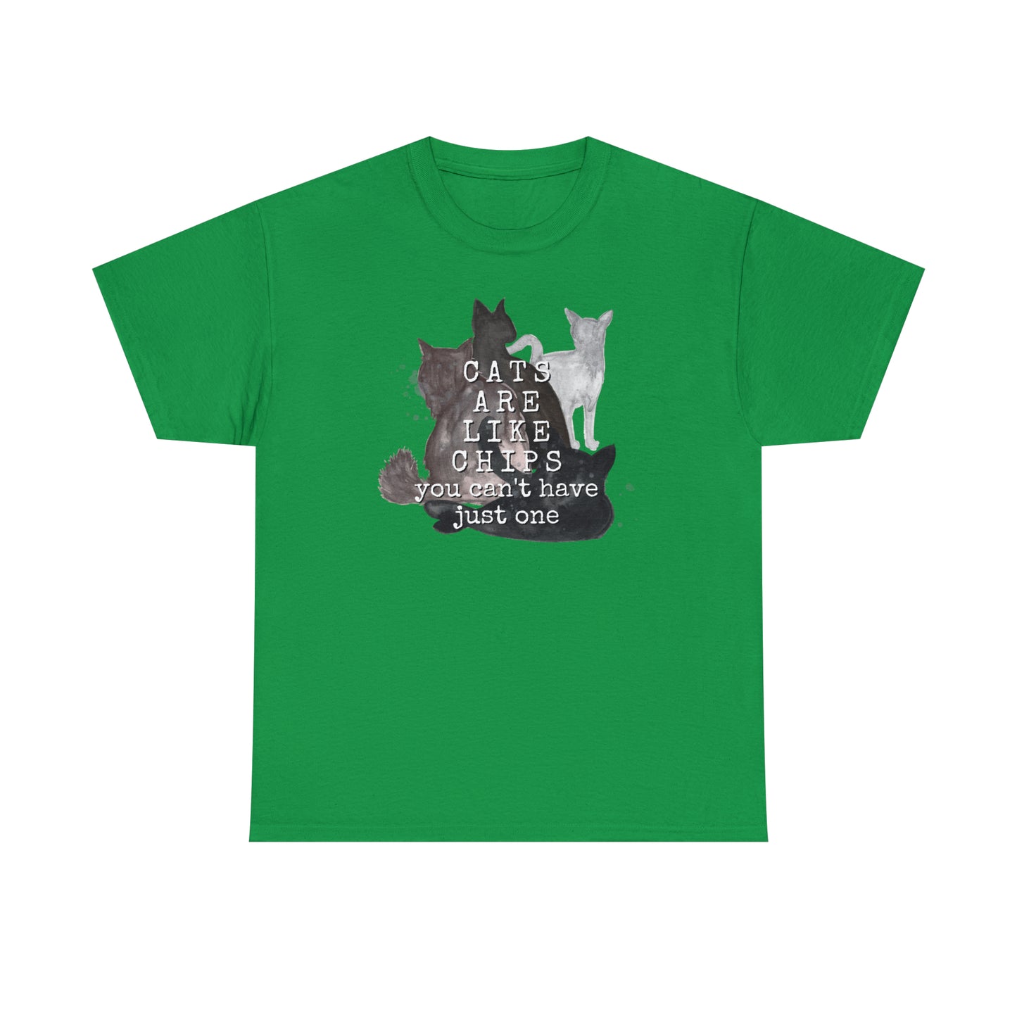 Cats Are Like Chips Tee