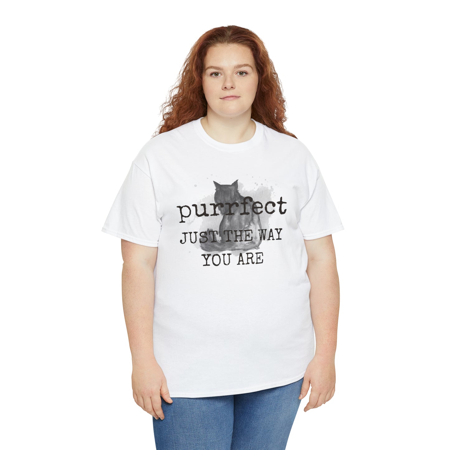 Purrfect Just the Way You Are Cat Tee