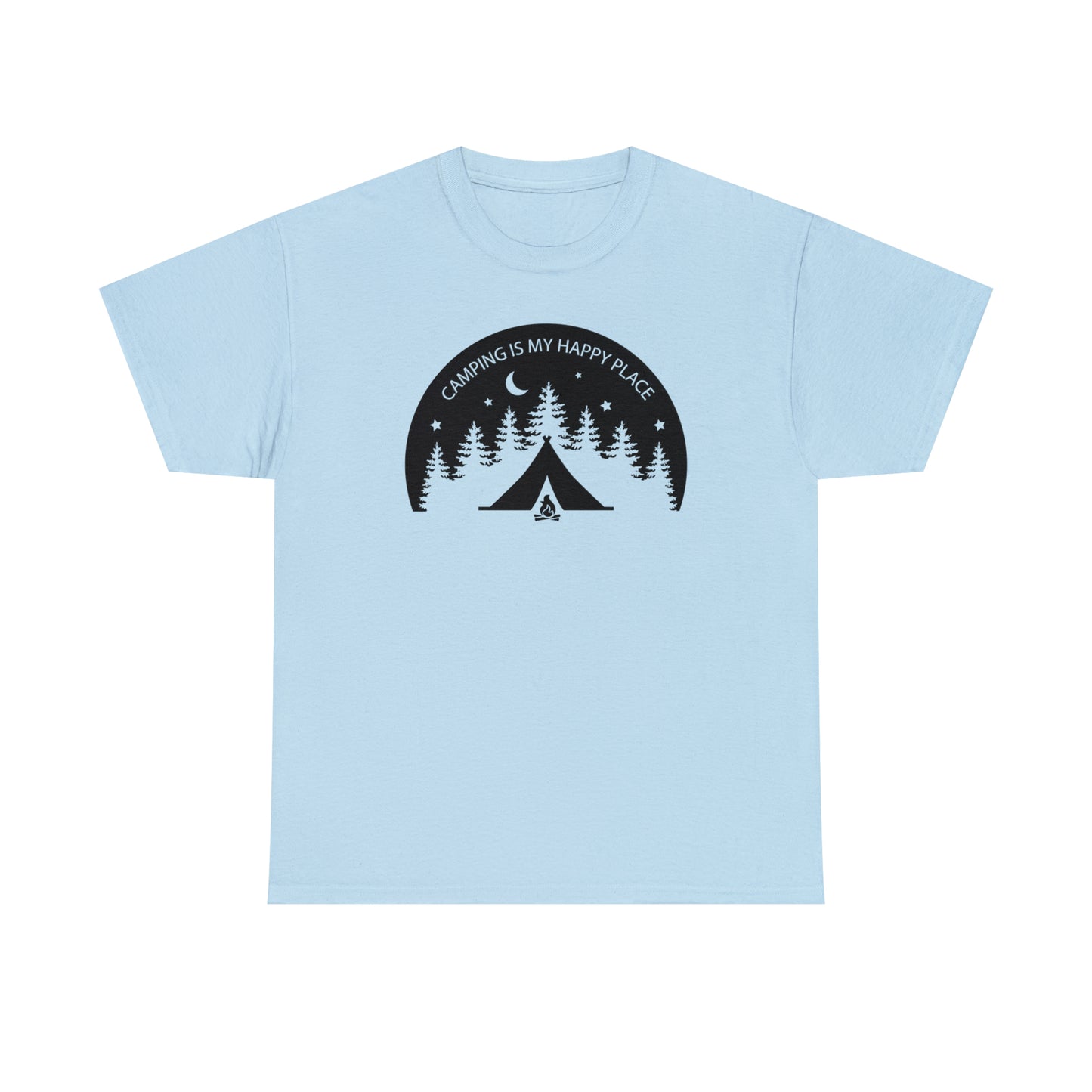 Camping Is My Happy Place Tee