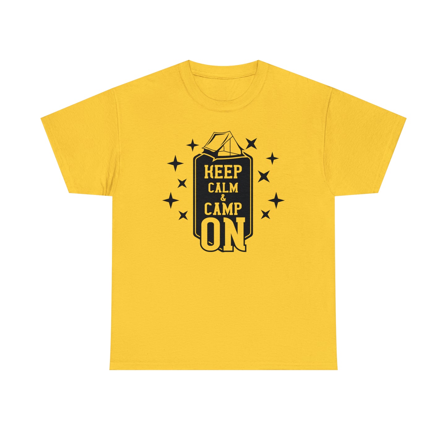 Keep Calm and Camp On Tee