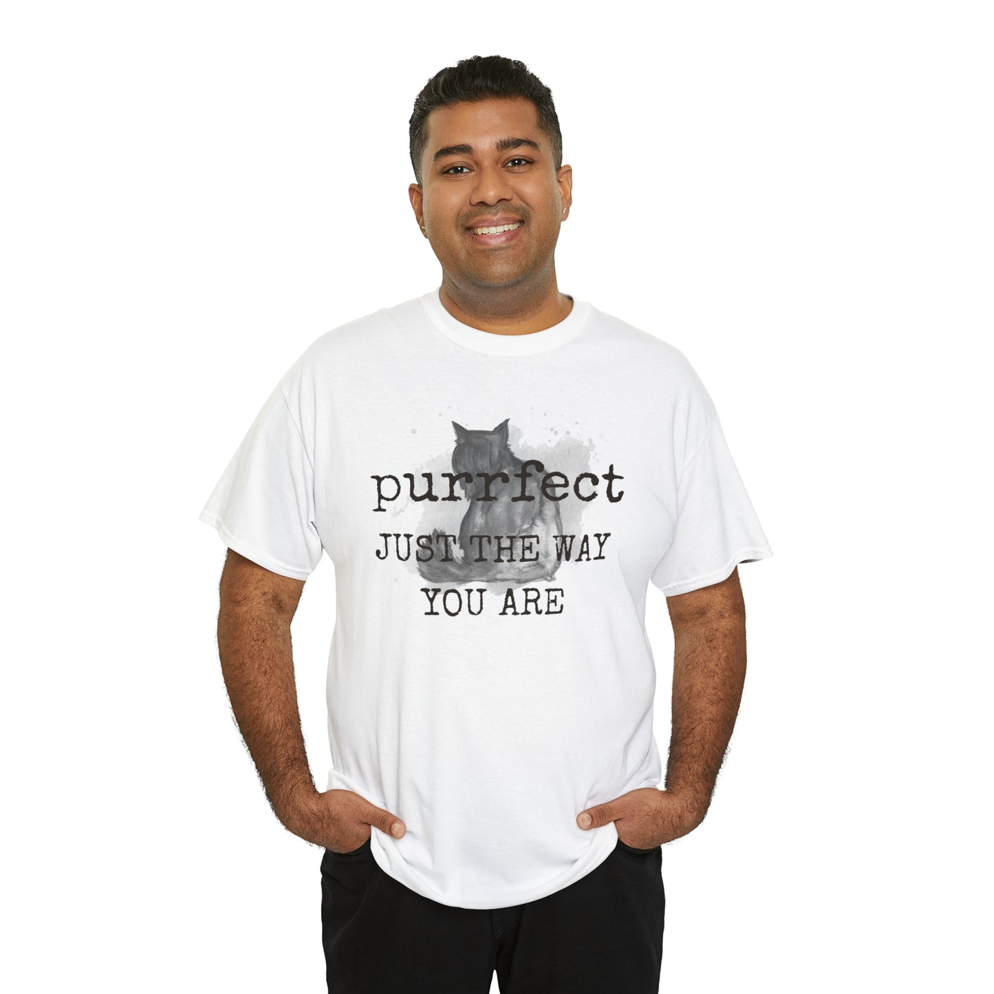 Purrfect Just the Way You Are Cat Tee