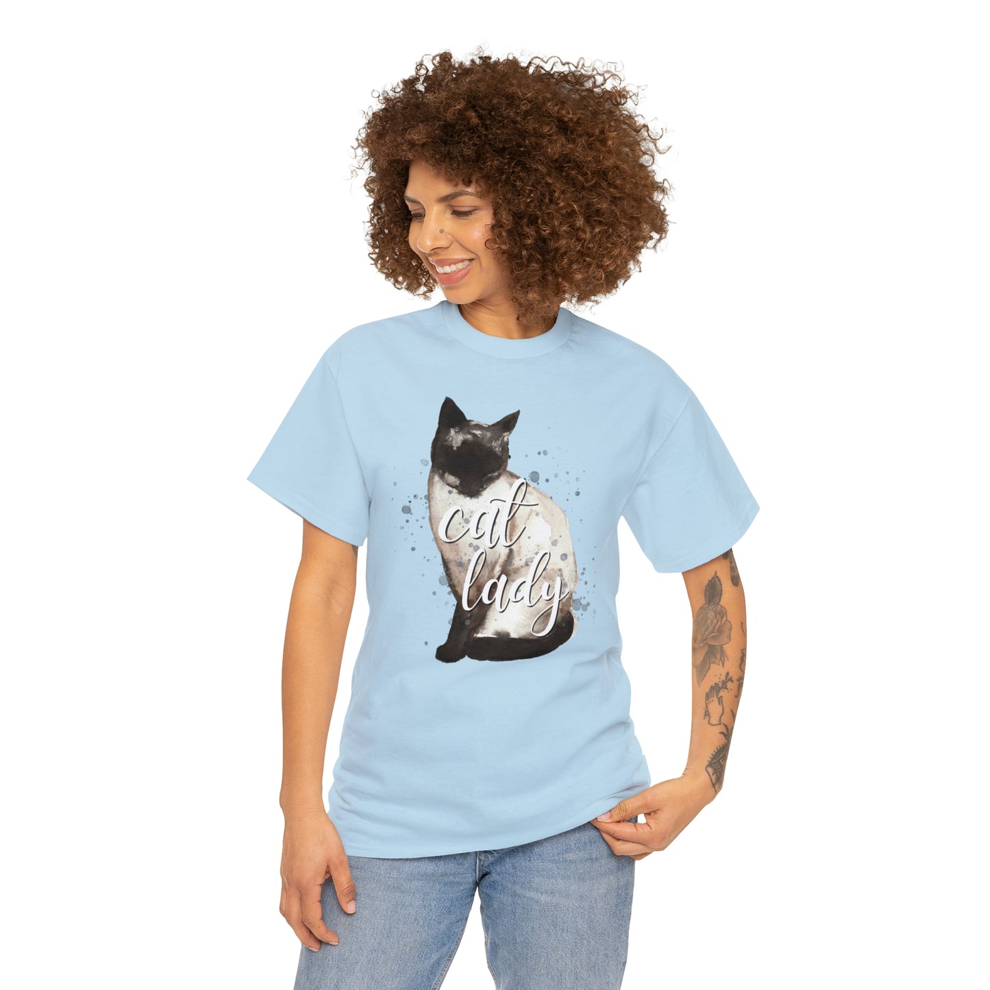 Cat Lady Siamese Tee