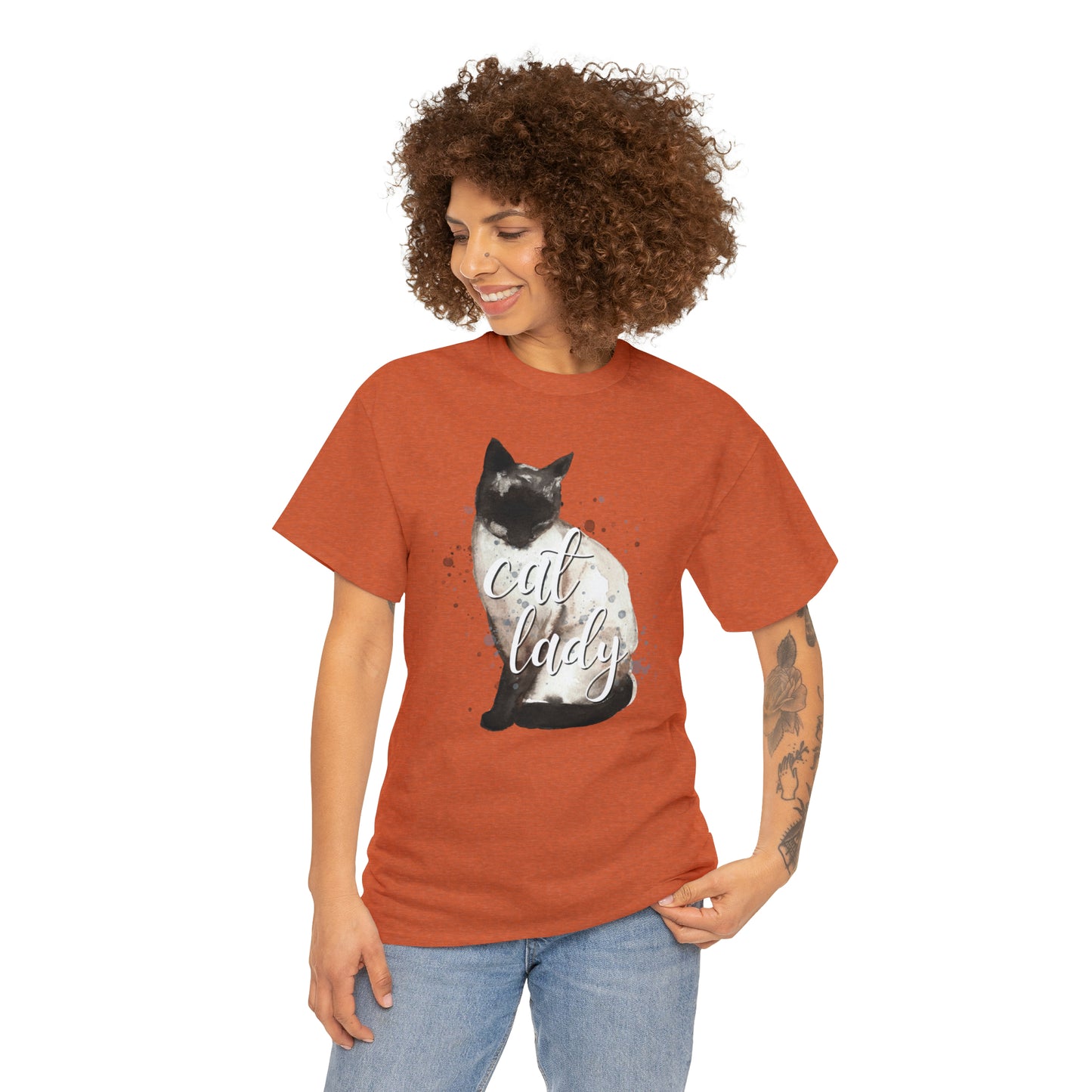 Cat Lady Siamese Tee
