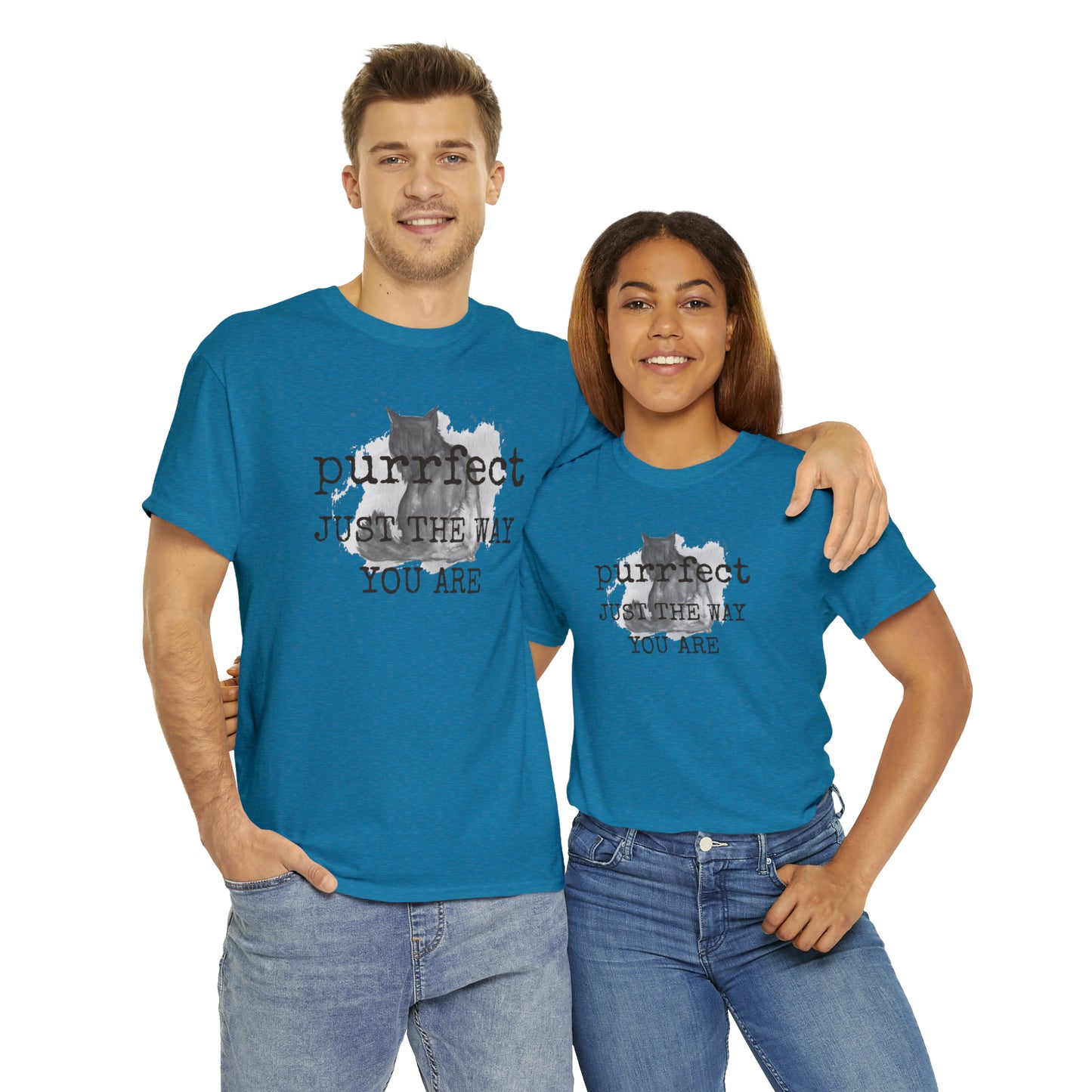 Purrfect Just the Way You Are Cat Tee