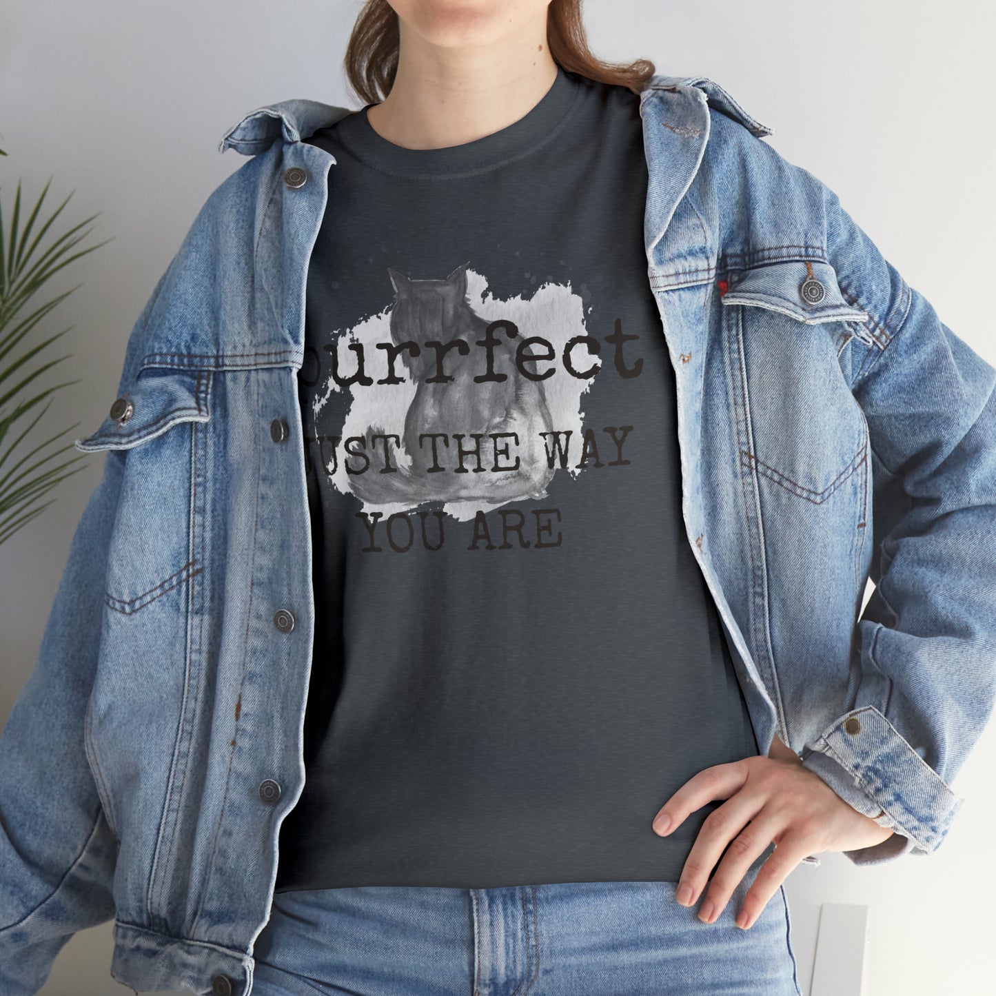 Purrfect Just the Way You Are Cat Tee