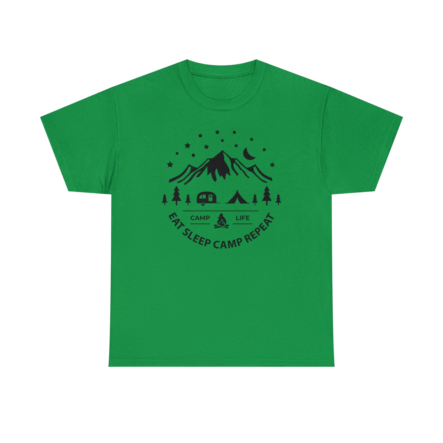 Eat Sleep Camp Repeat Tee