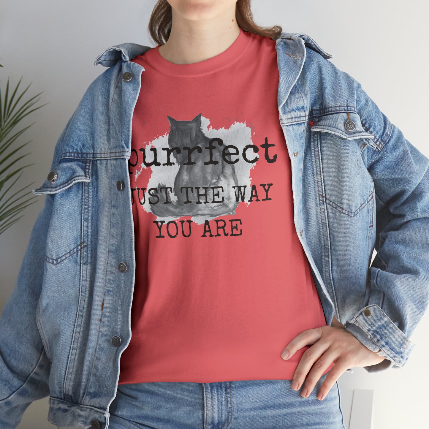 Purrfect Just the Way You Are Cat Tee