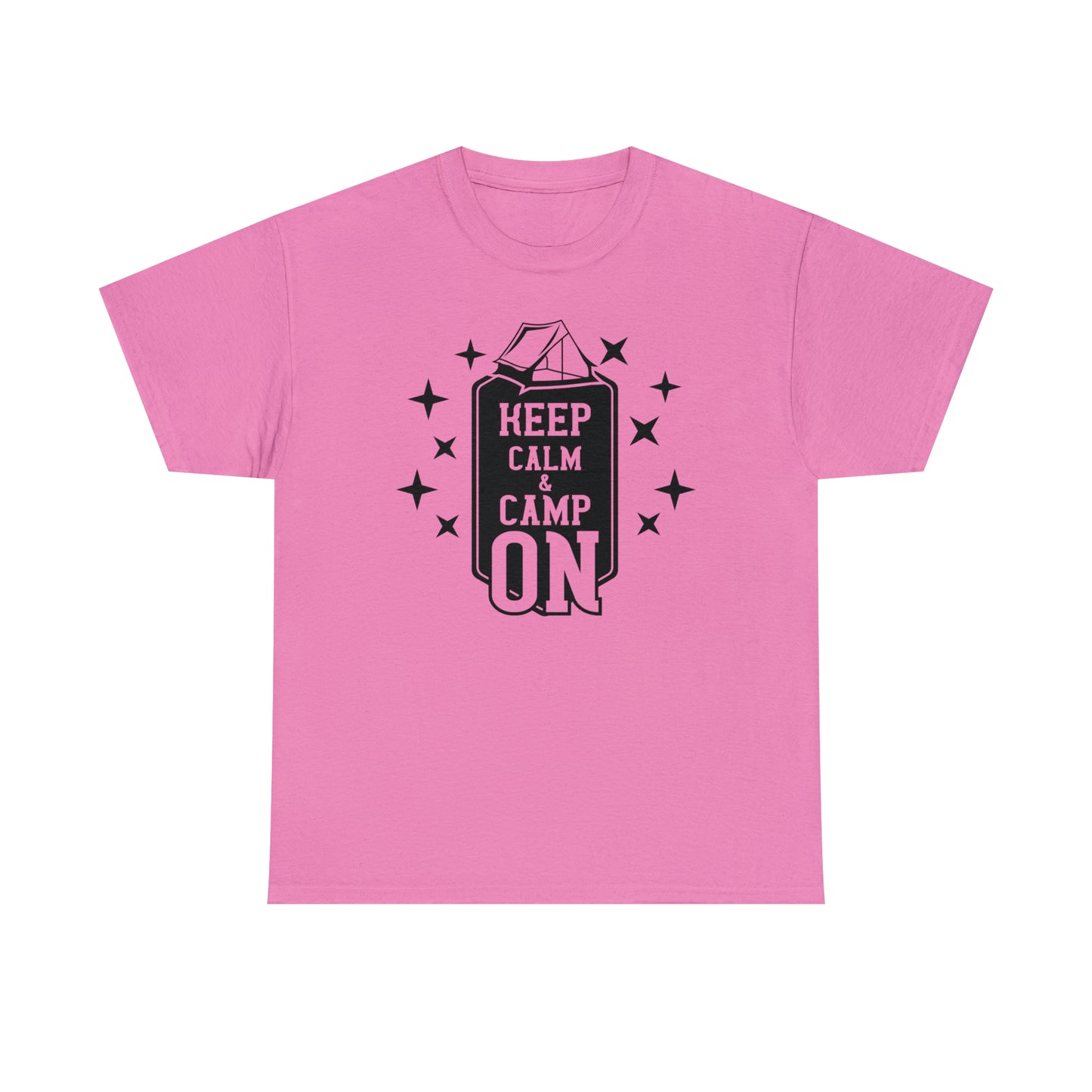 Keep Calm and Camp On Tee