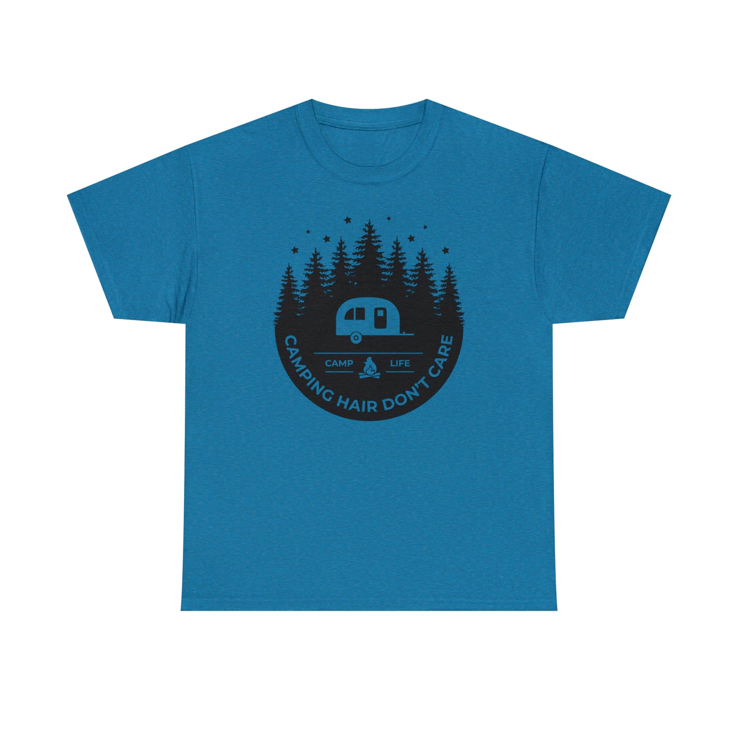 Camping Hair Don't Care Tee