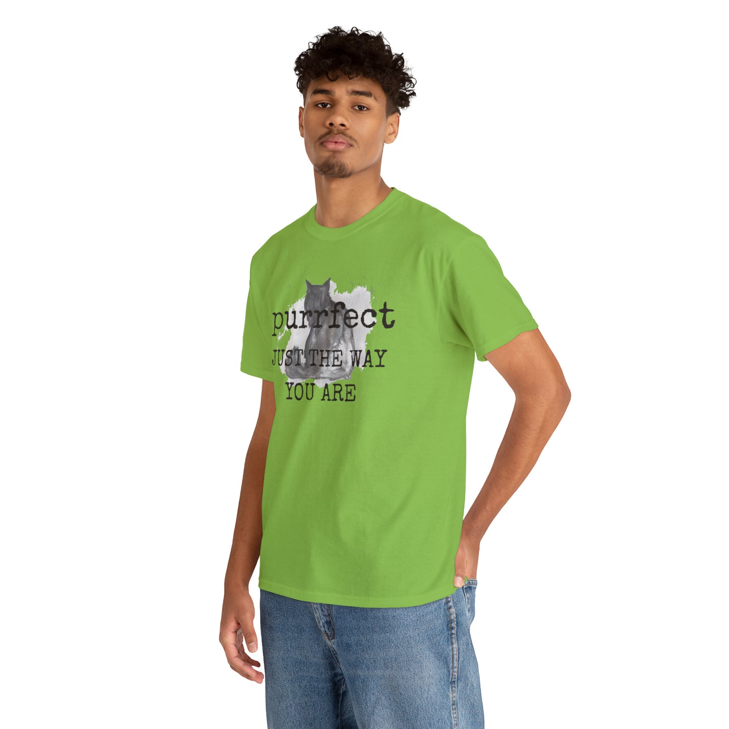 Purrfect Just the Way You Are Cat Tee