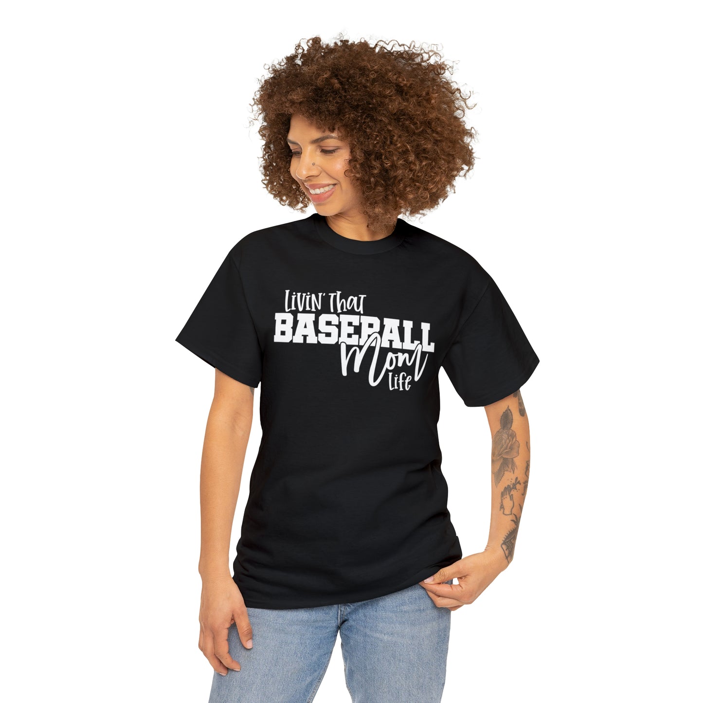Living That Baseball Mom Life Tee