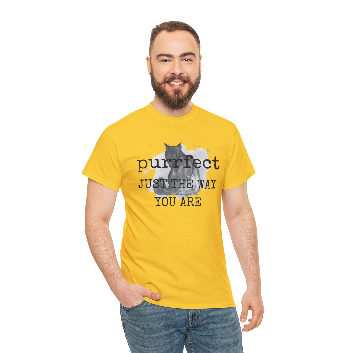 Purrfect Just the Way You Are Cat Tee