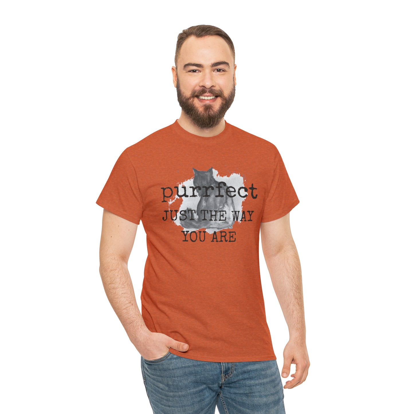 Purrfect Just the Way You Are Cat Tee