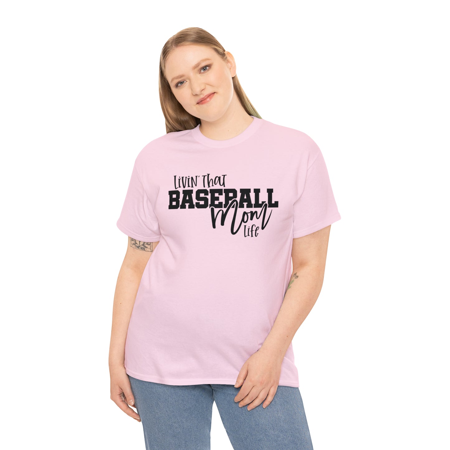 Living That Baseball Mom Life Tee
