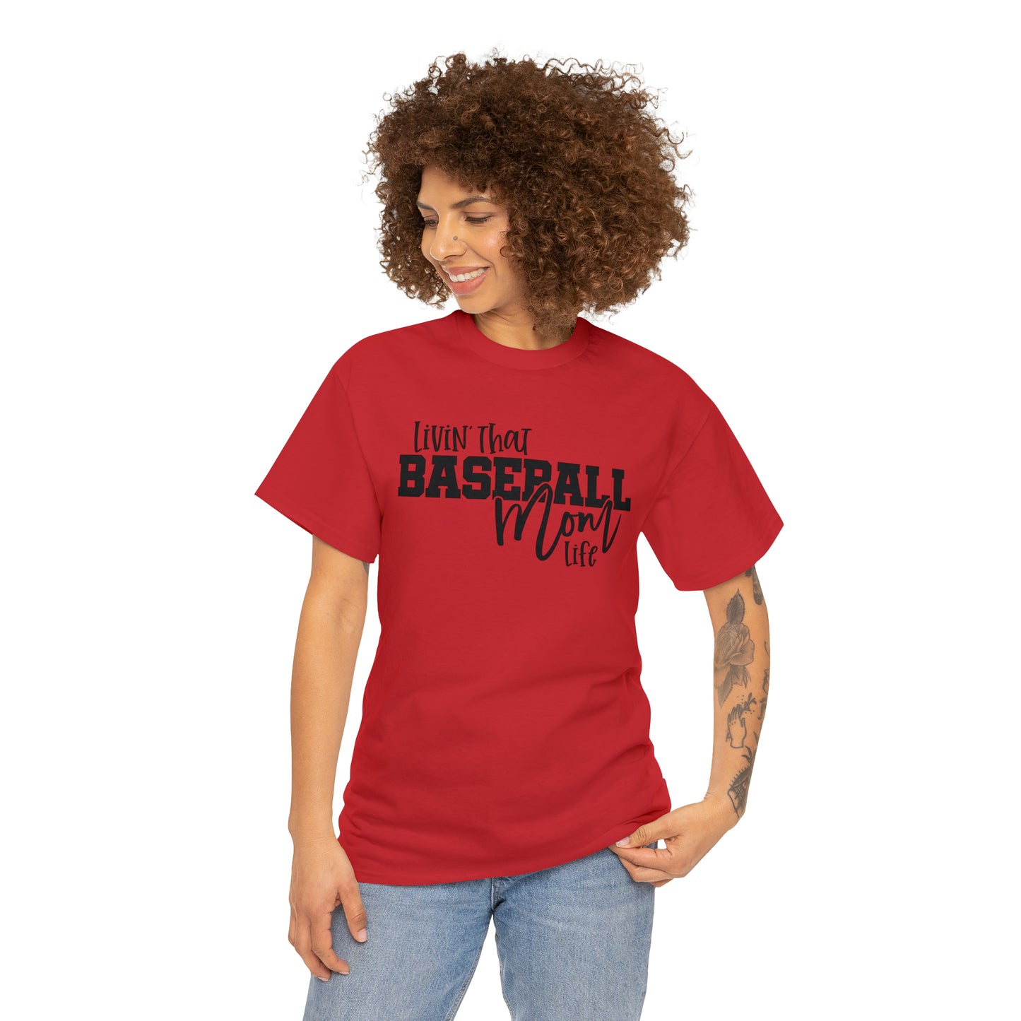 Living That Baseball Mom Life Tee