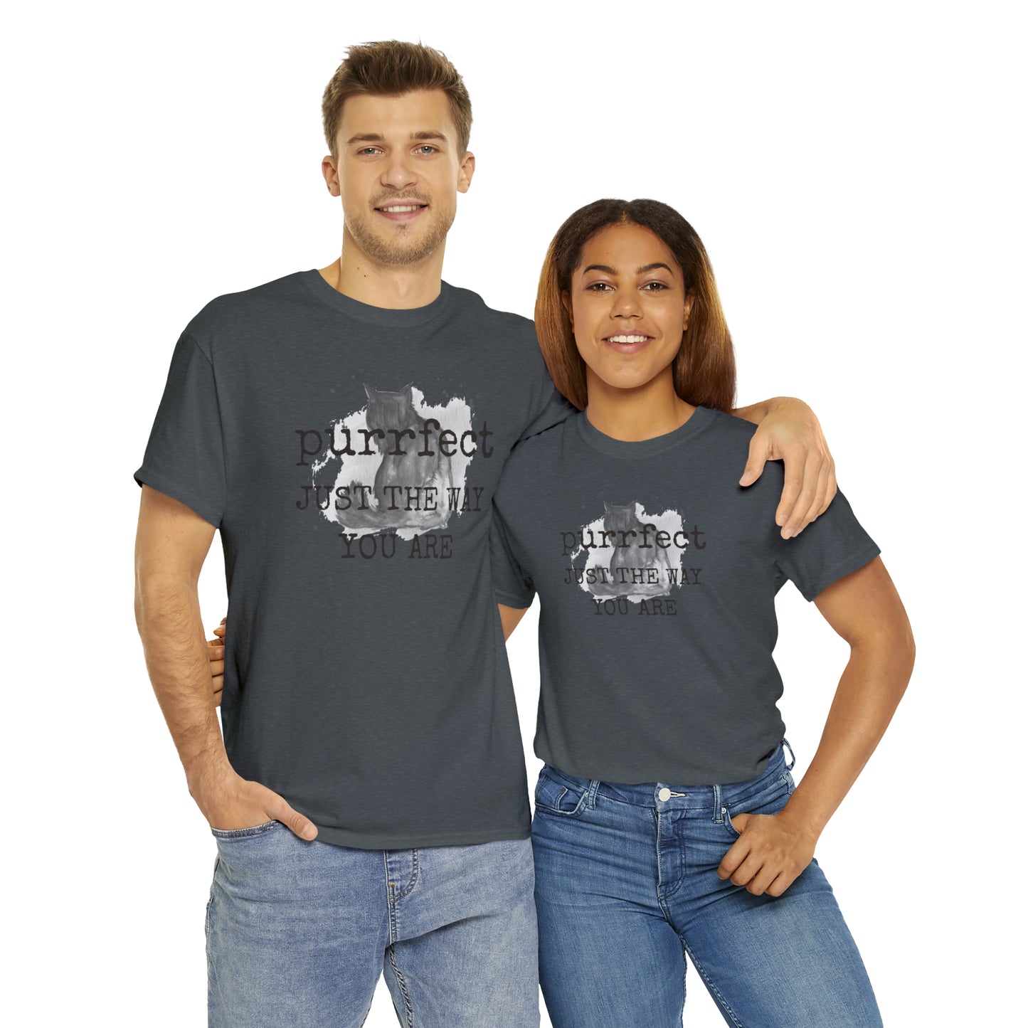 Purrfect Just the Way You Are Cat Tee