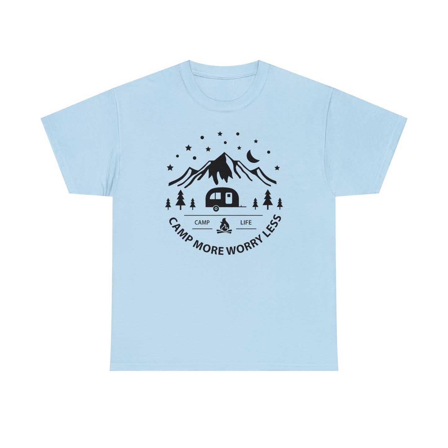 Camp More Worry Less Tee