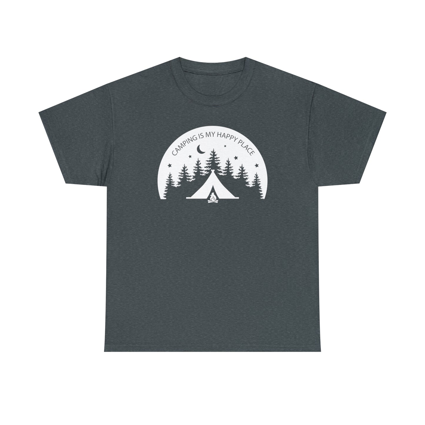Camping Is My Happy Place Tee