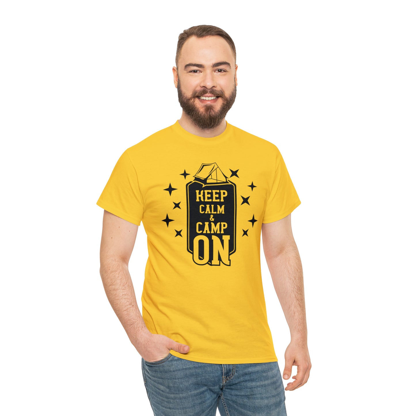 Keep Calm and Camp On Tee