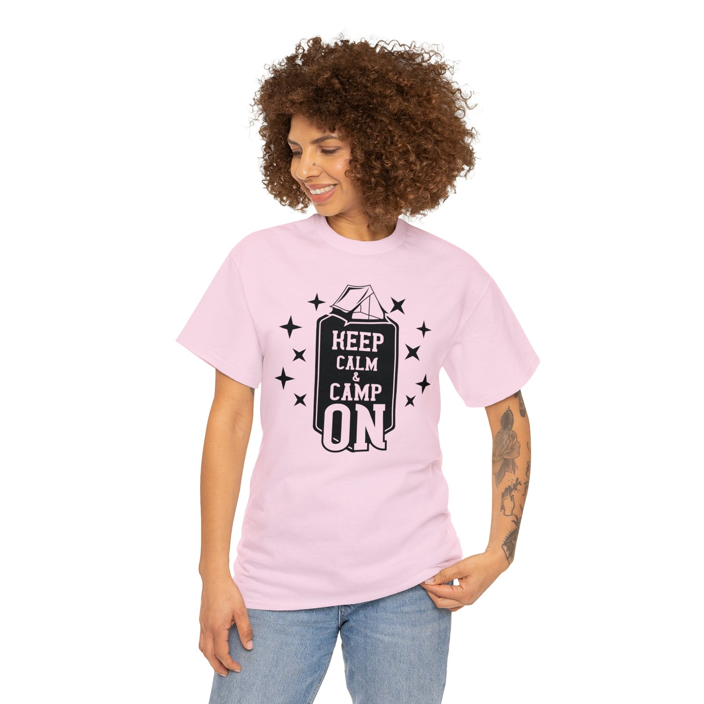 Keep Calm and Camp On Tee