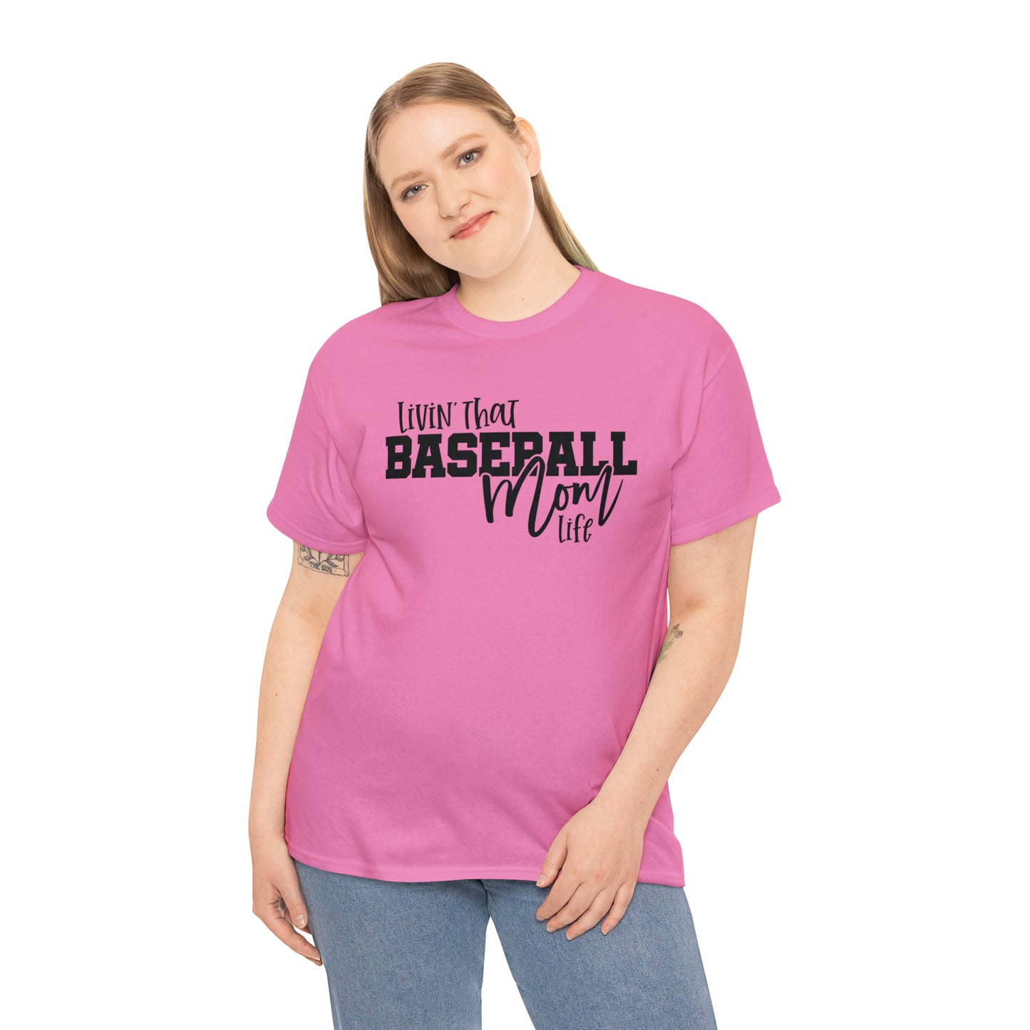 Living That Baseball Mom Life Tee