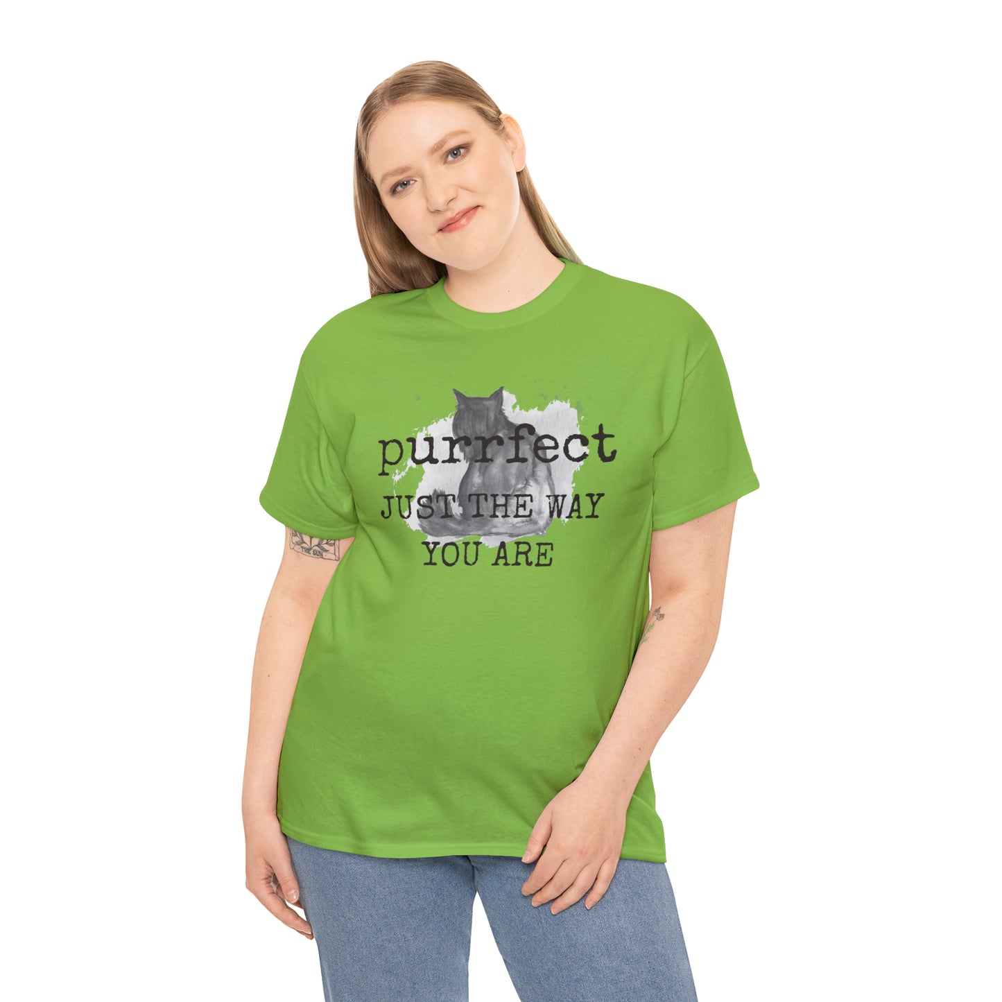 Purrfect Just the Way You Are Cat Tee