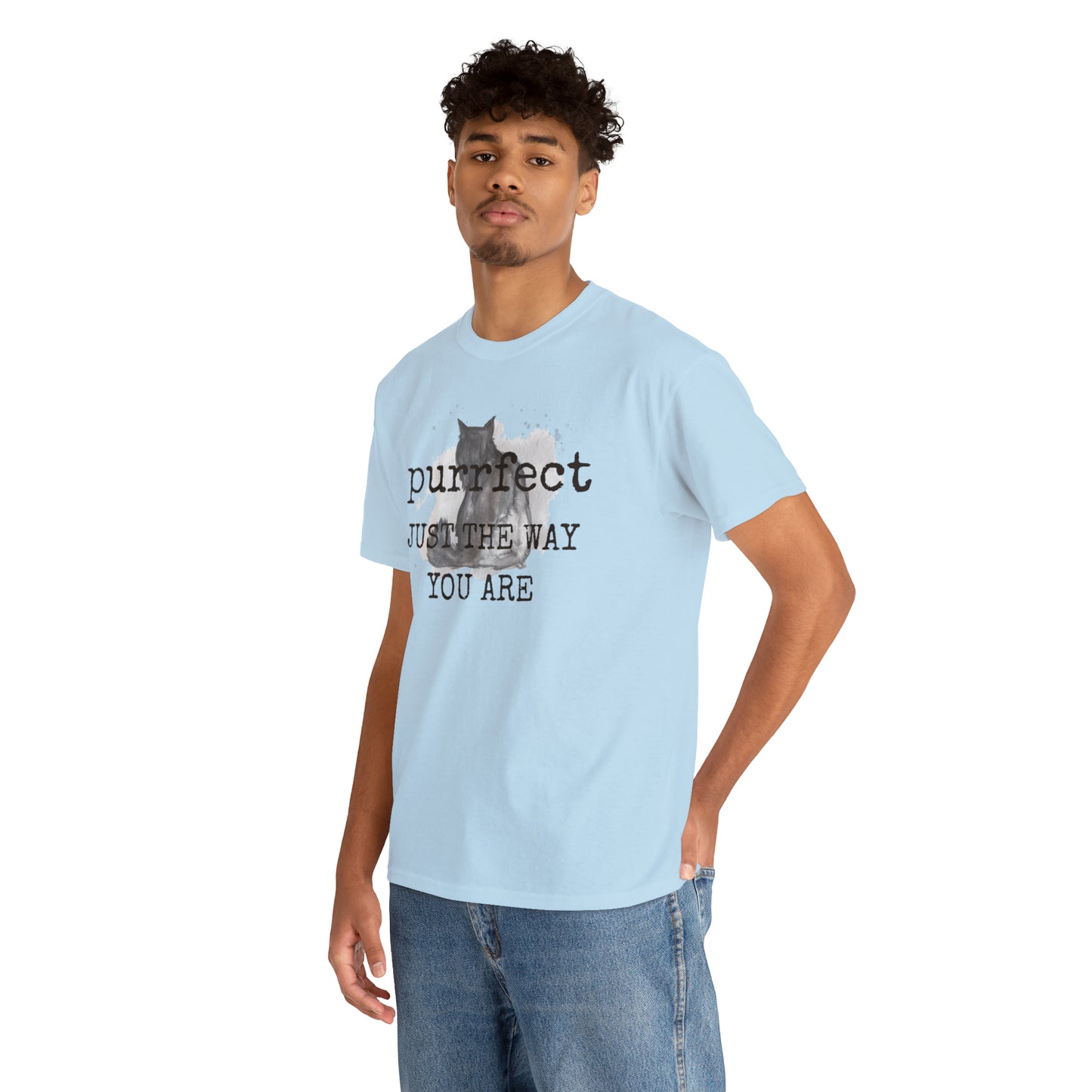 Purrfect Just the Way You Are Cat Tee