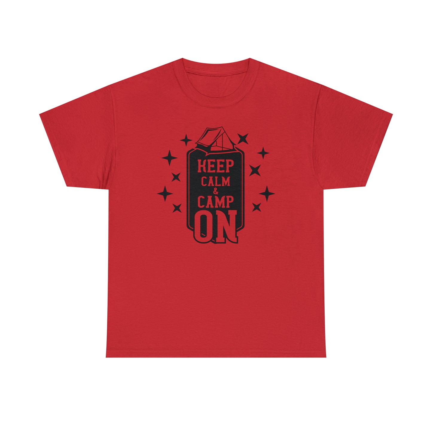 Keep Calm and Camp On Tee