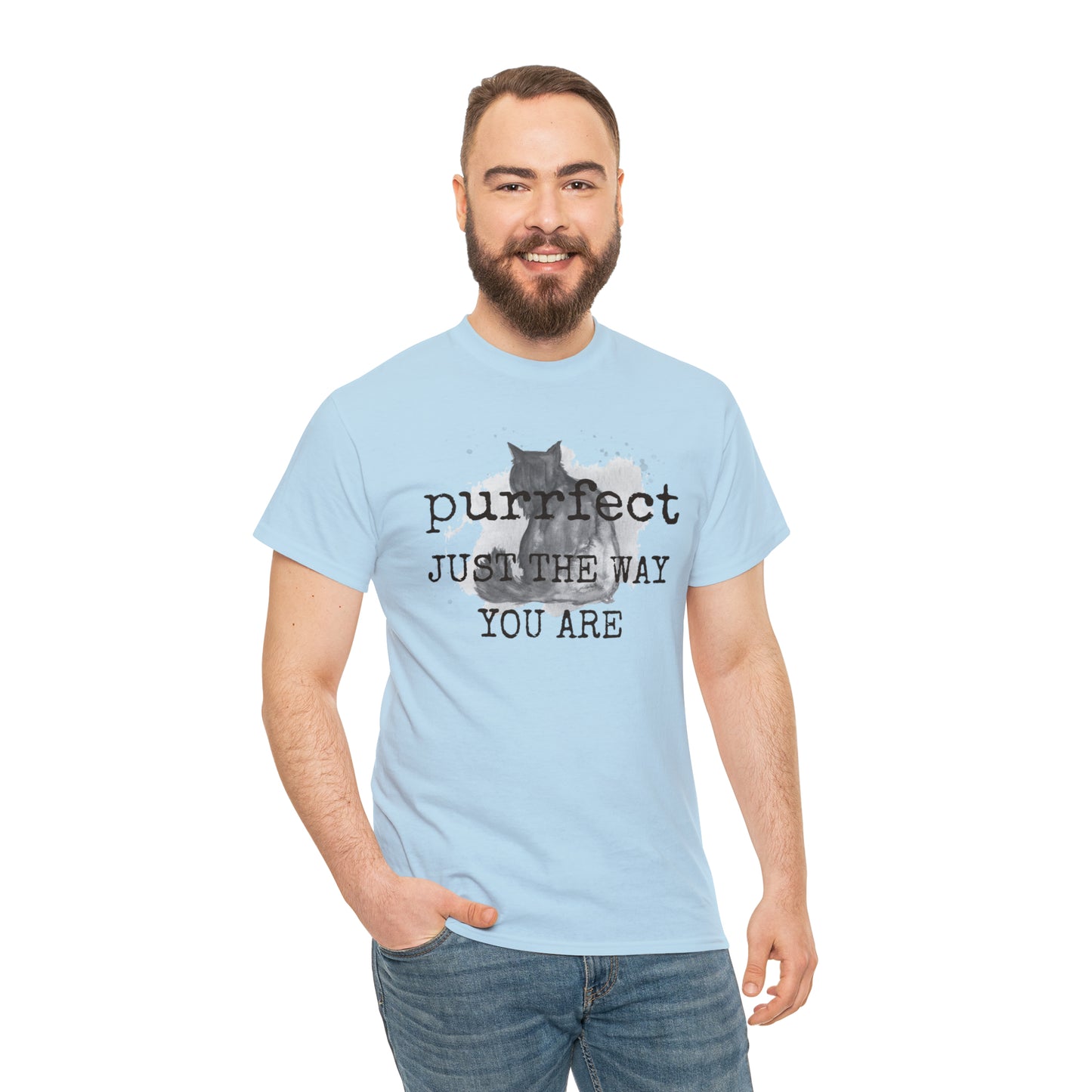 Purrfect Just the Way You Are Cat Tee