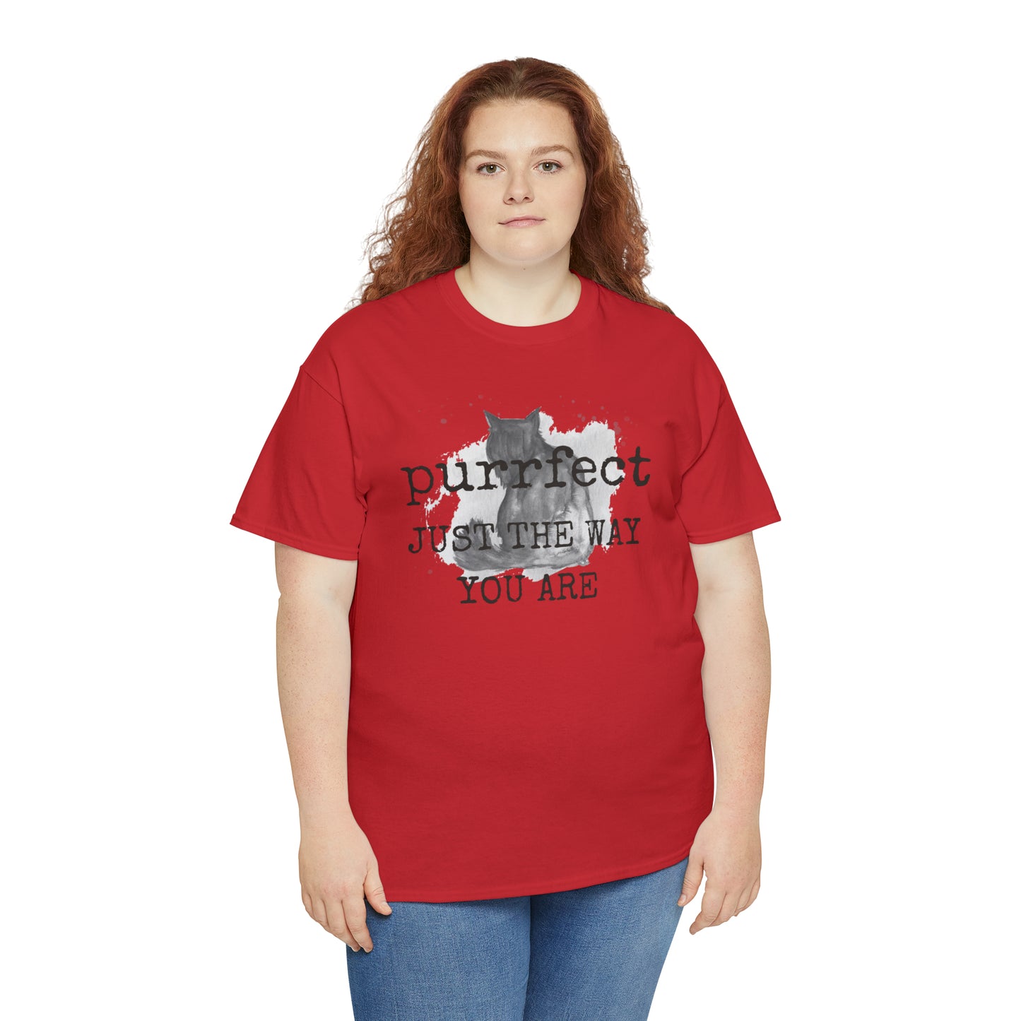 Purrfect Just the Way You Are Cat Tee
