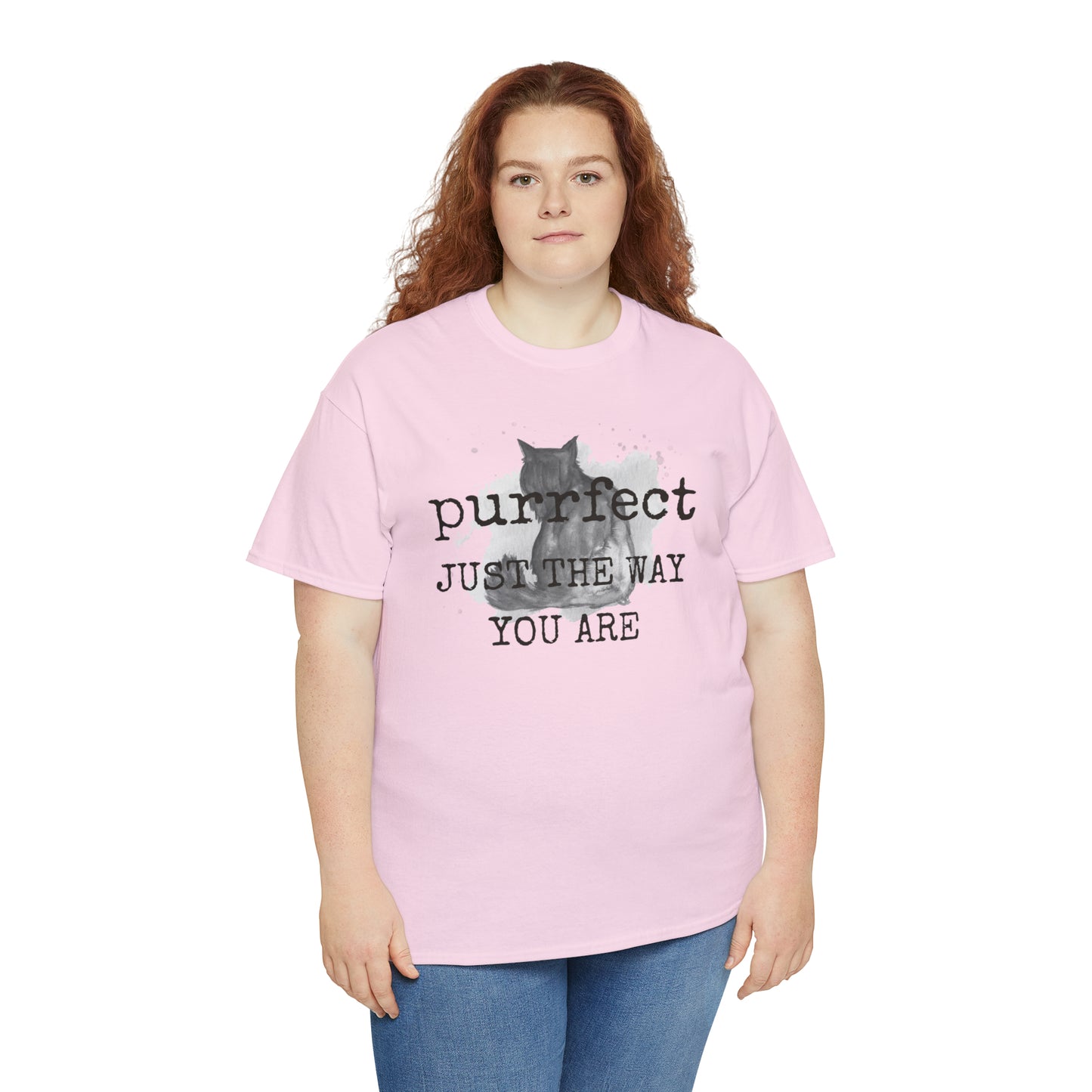 Purrfect Just the Way You Are Cat Tee