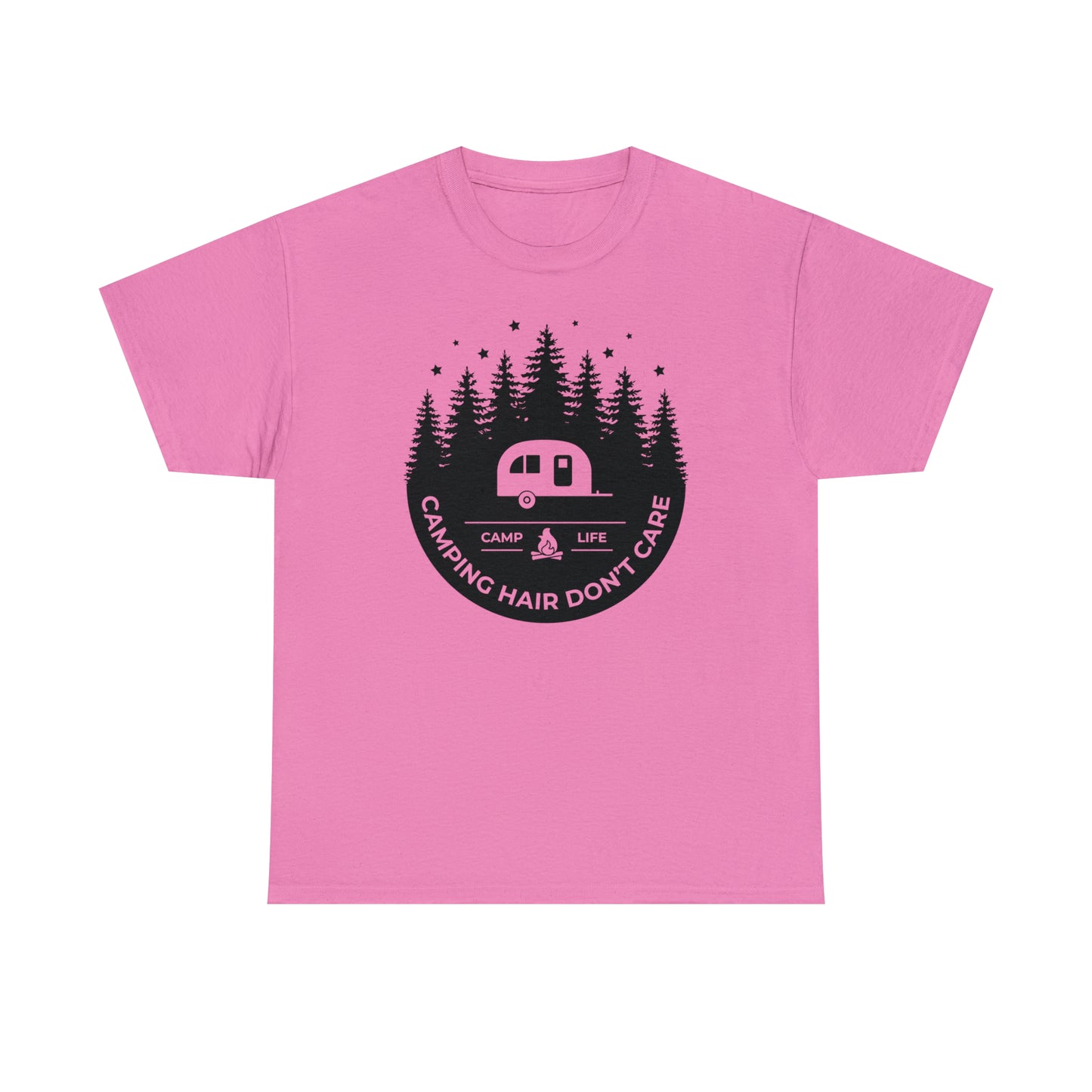 Camping Hair Don't Care Tee