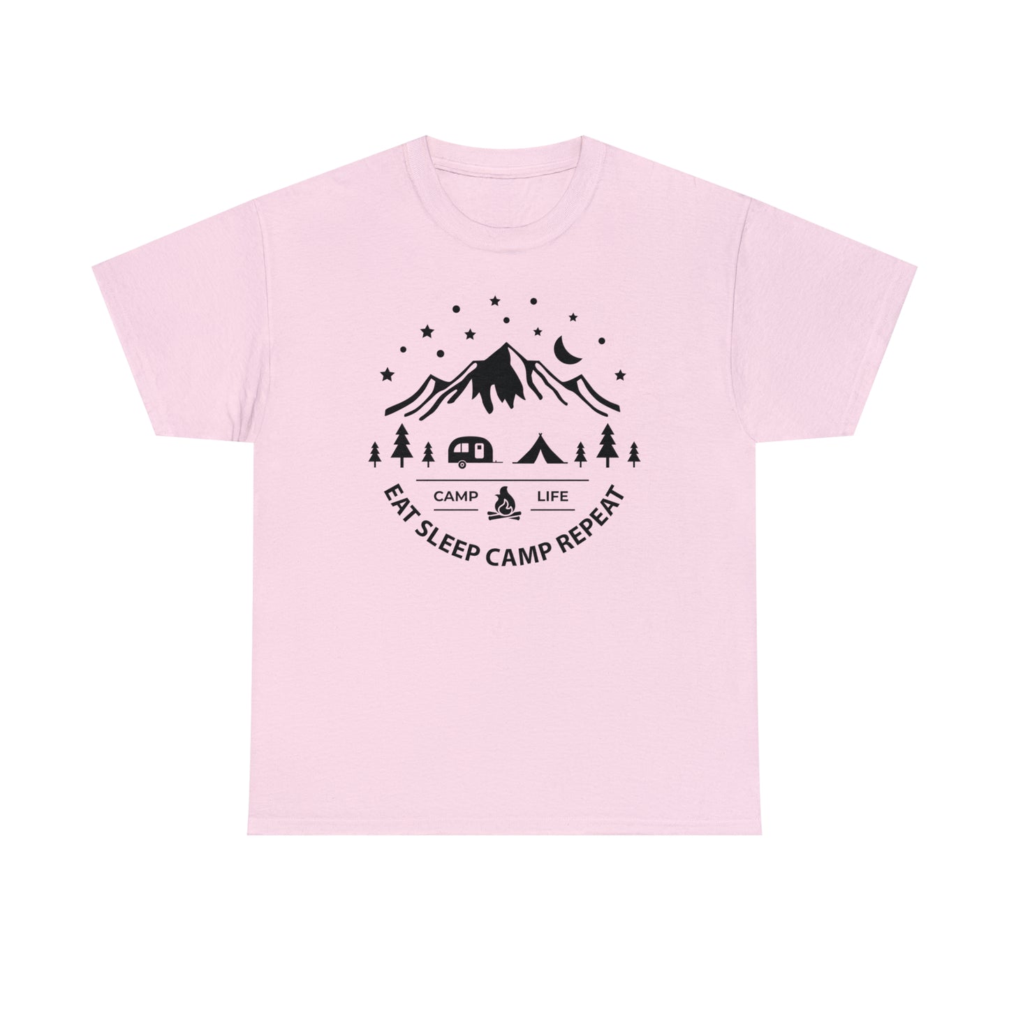Eat Sleep Camp Repeat Tee
