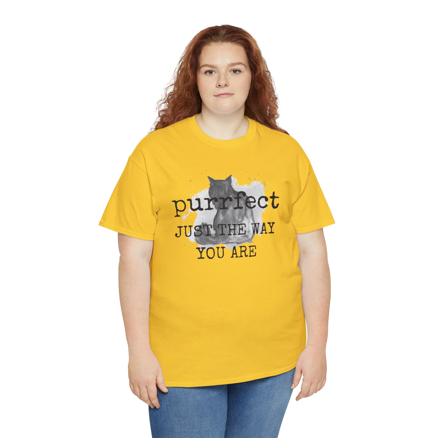 Purrfect Just the Way You Are Cat Tee