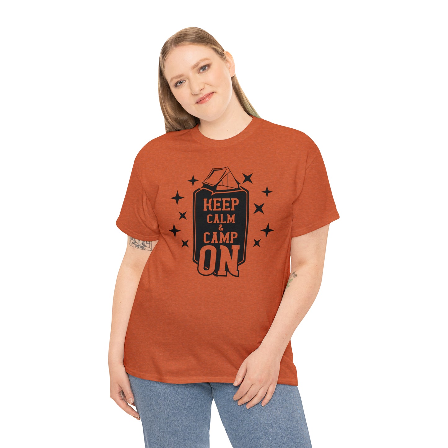 Keep Calm and Camp On Tee