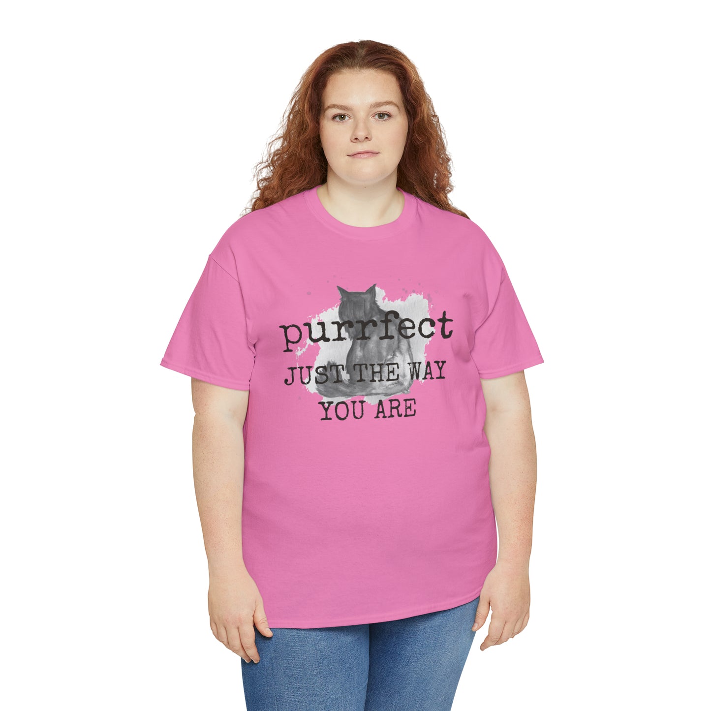 Purrfect Just the Way You Are Cat Tee
