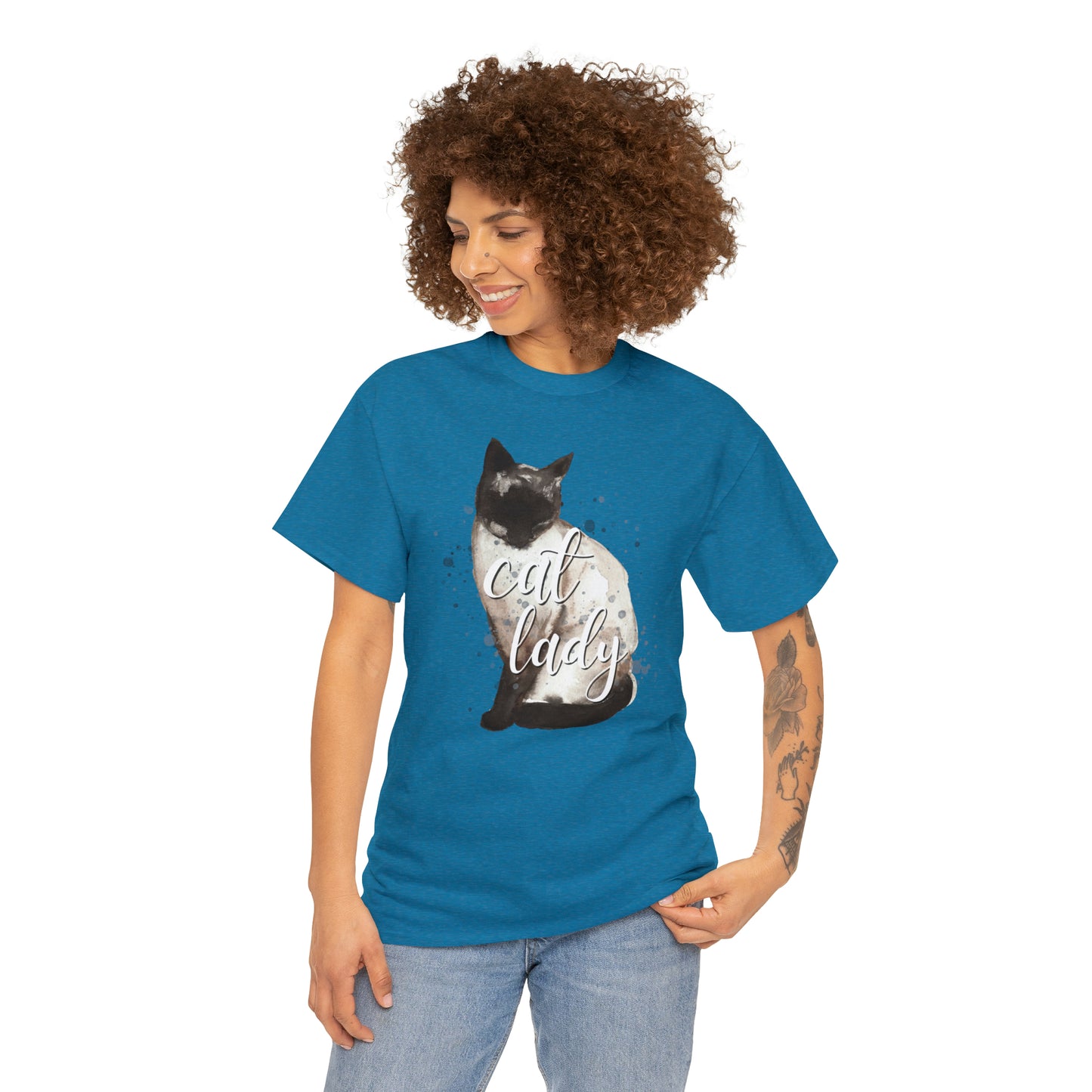 Cat Lady Siamese Tee
