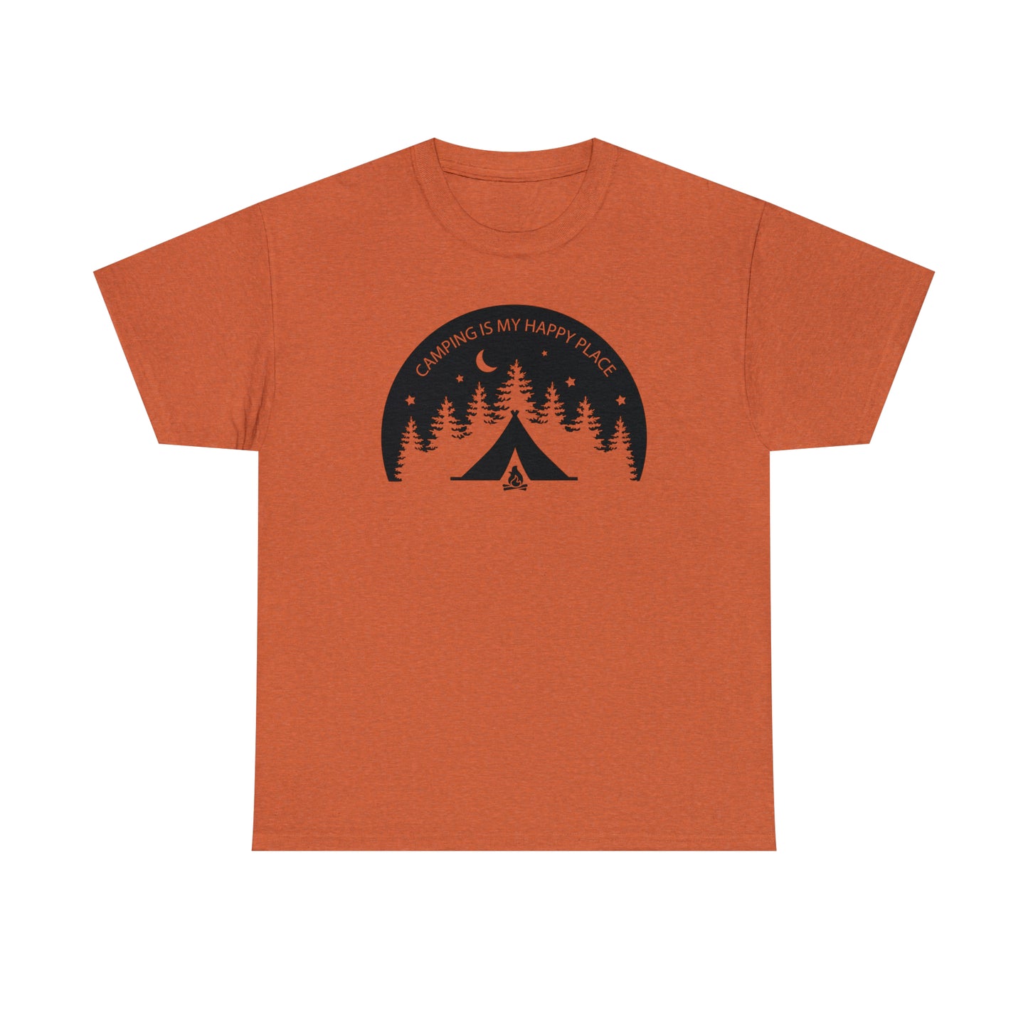 Camping Is My Happy Place Tee